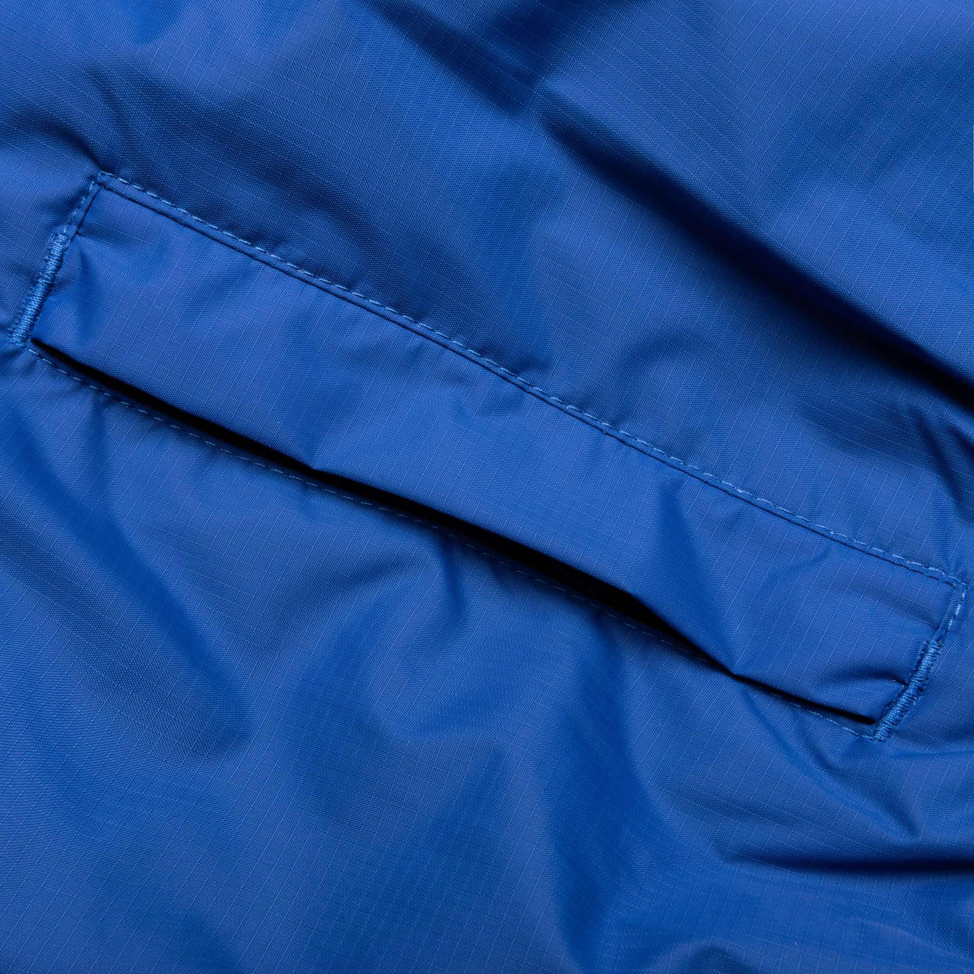 Comme des Garcons Play x K-Way Kids Half Zip Jacket - Blue - COMME DES GARCONS
