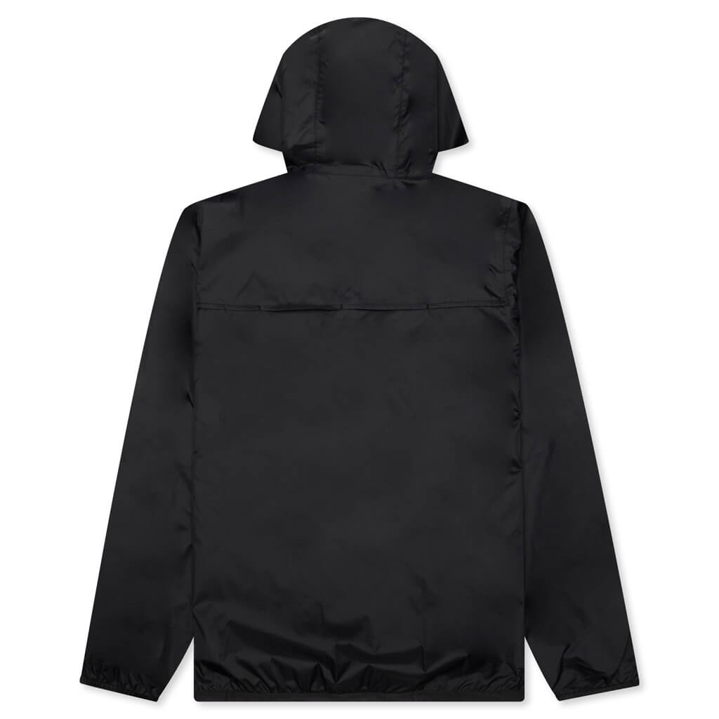 Comme des Garcons Play x K-Way Logos Full Zip Jacket - Beige/Black - COMME DES GARCONS