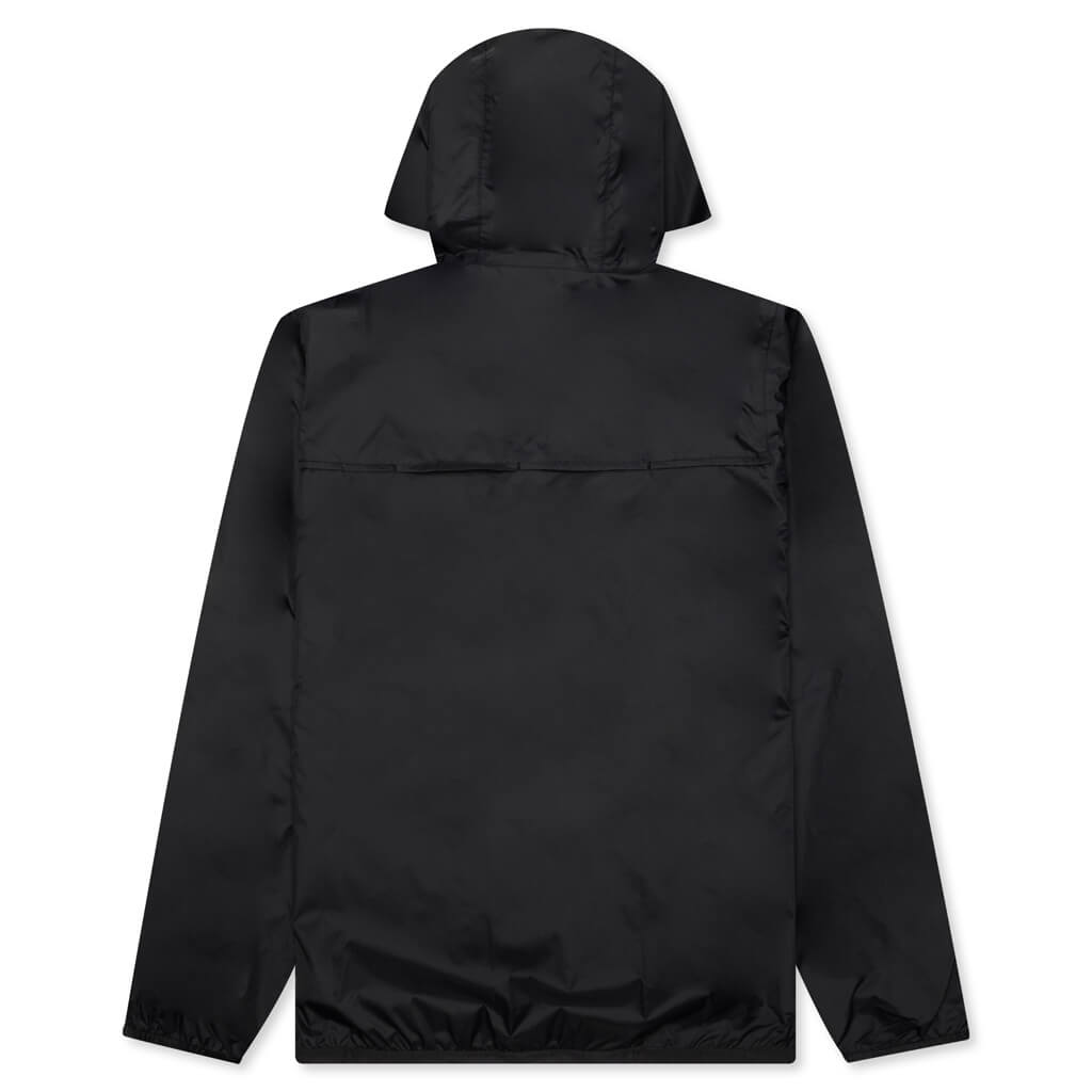 Comme des Garcons Play x K-Way Logos Full Zip Jacket - Blue/Black - COMME DES GARCONS