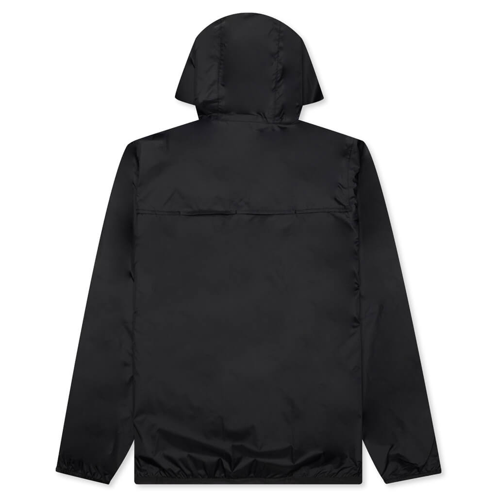 Comme des Garcons Play x K-Way Logos Full Zip Jacket - Orange/Black - COMME DES GARCONS