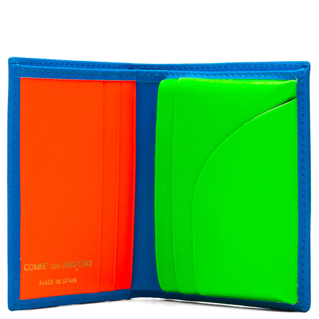 Sa0641sf Super Fluo Wallet Comme des garcons – Гарантія оригінальності – вид ззаду