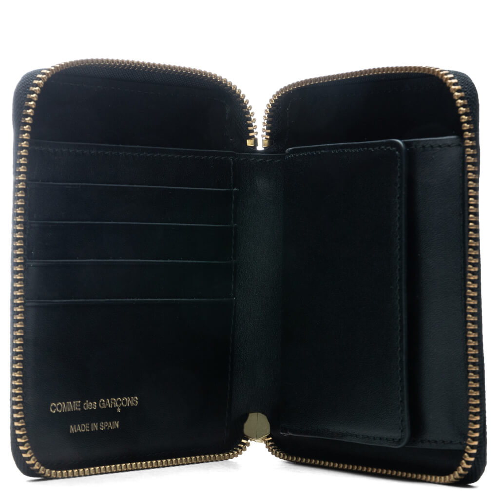 Tartan Patchwork Wallet Green Comme des garcons – Гарантія оригінальності – вид ззаду