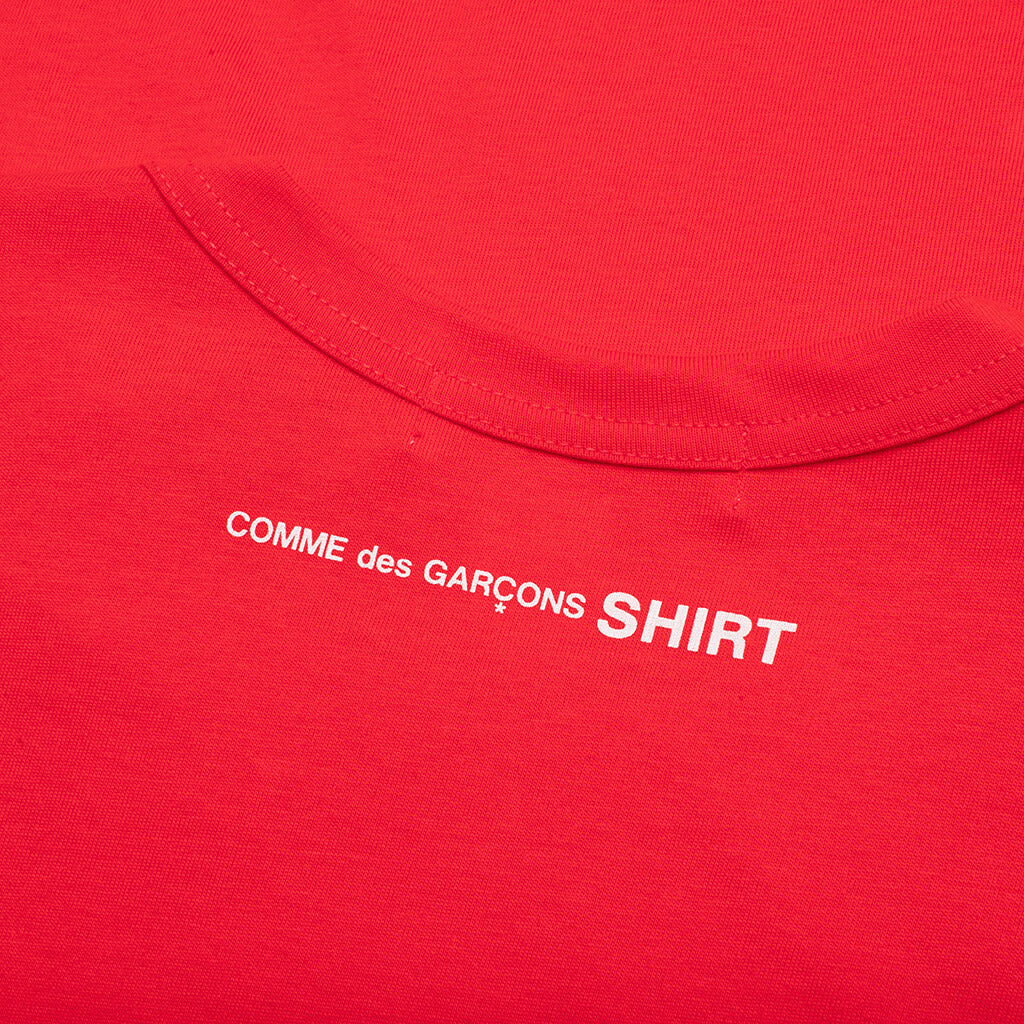 Knit Shirt - Red - COMME DES GARCONS