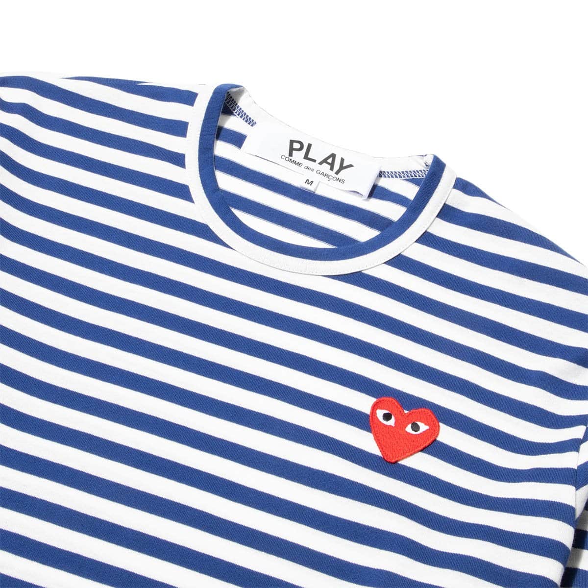 Play Striped T-Shirt Comme des garcons – Гарантія оригінальності – вид ззаду