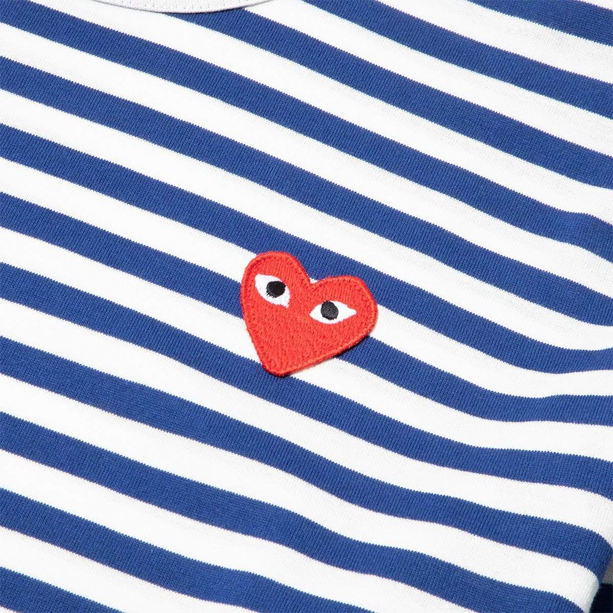 Play Striped T-Shirt Comme des garcons – Гарантія оригінальності – детальний вид