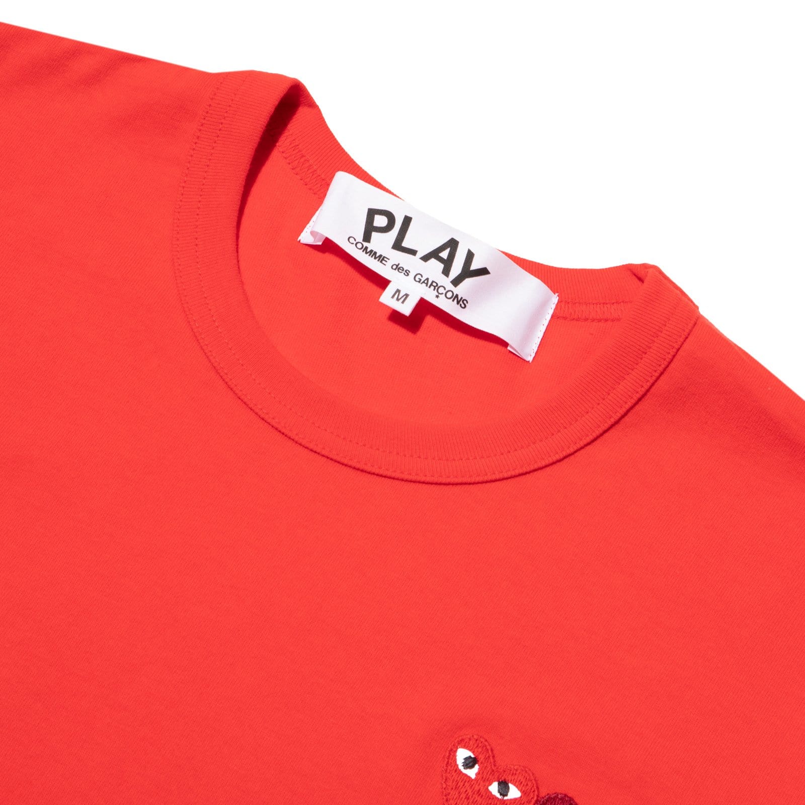 Play T-Shirt Comme des garcons – Гарантія оригінальності – детальний вид