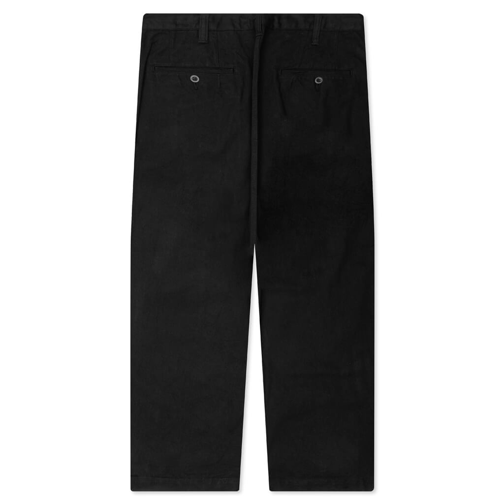 Contrast Cotton Pants Comme des garcons оригінал – Купити в Україні – вид ззаду