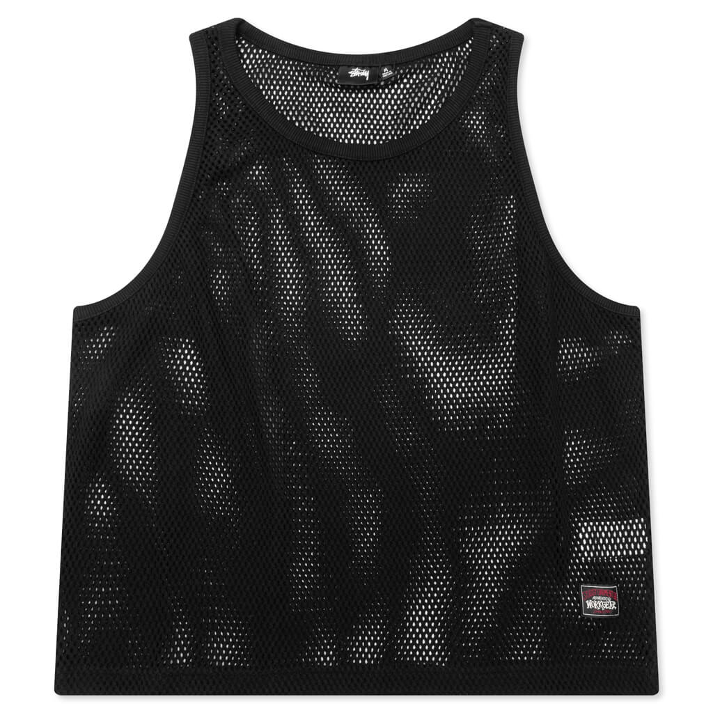 Cotton Big Mesh Tank Stussy – Гарантія оригінальності – боковий вид