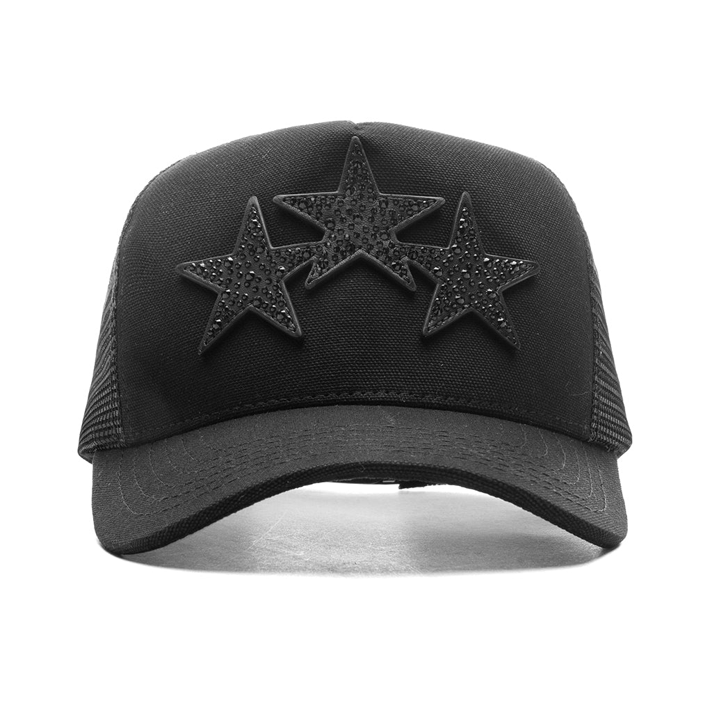 Crystal 3 Star Trucker Hat Amiri – Гарантія оригінальності – боковий вид