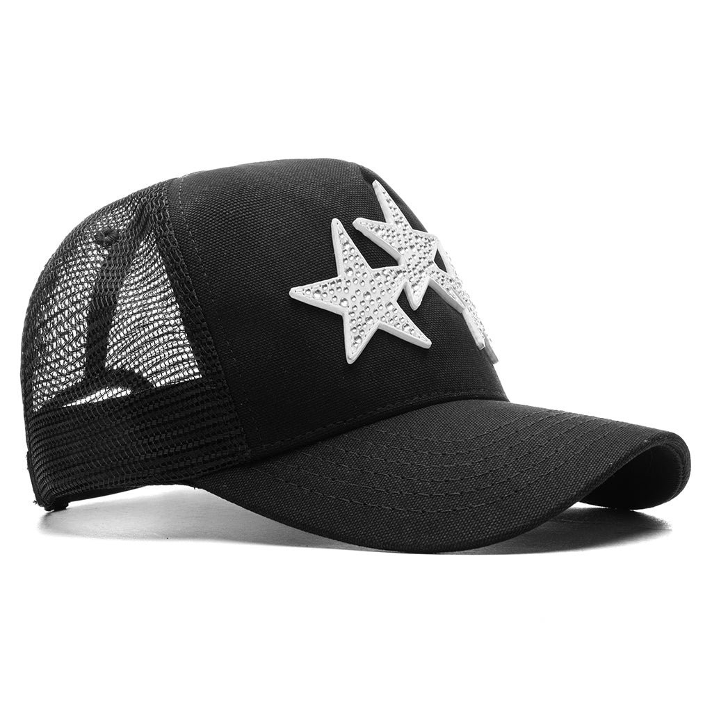 Crystal 3 Star Trucker Hat Amiri – Гарантія оригінальності – детальний вид