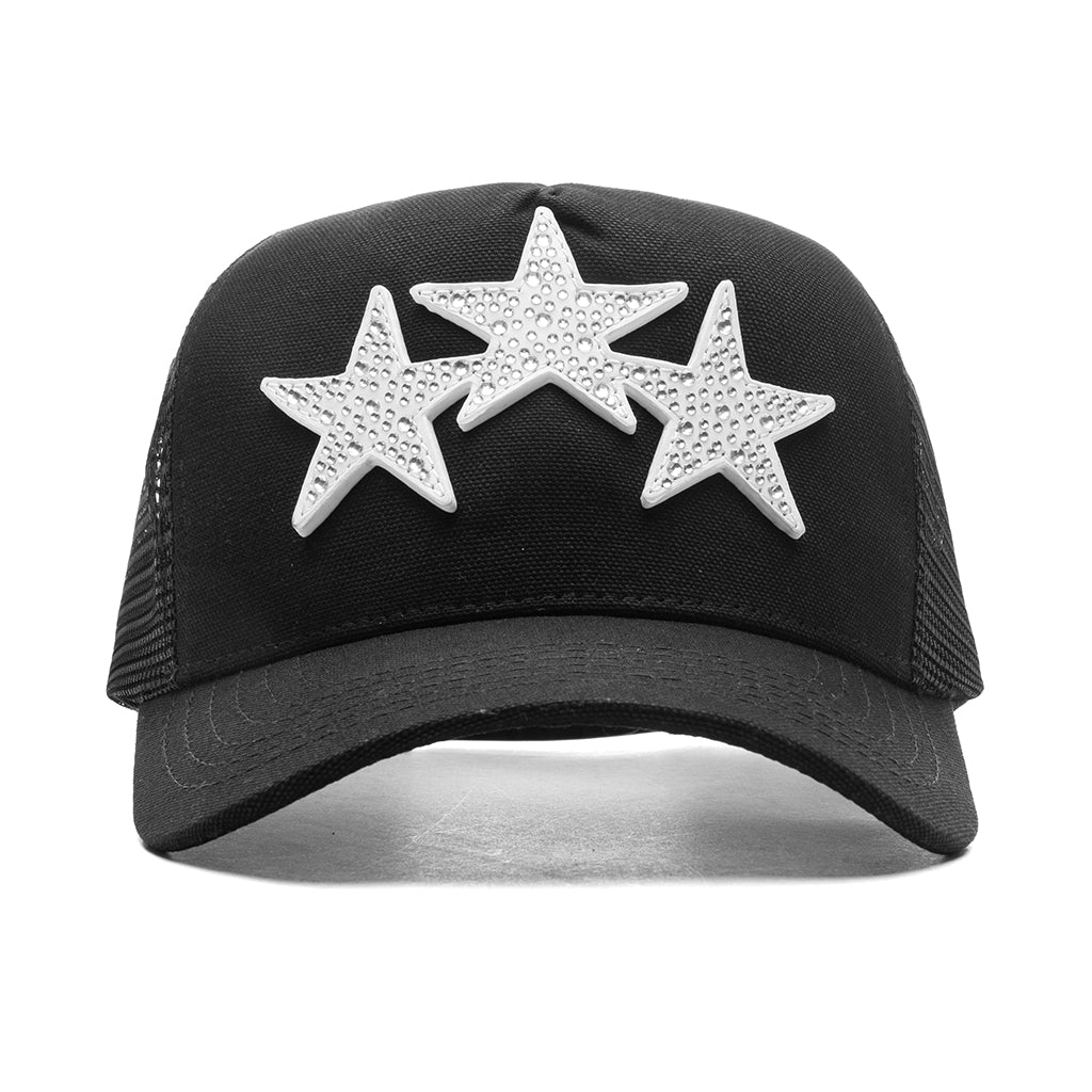Crystal 3 Star Trucker Hat Amiri – Гарантія оригінальності – боковий вид