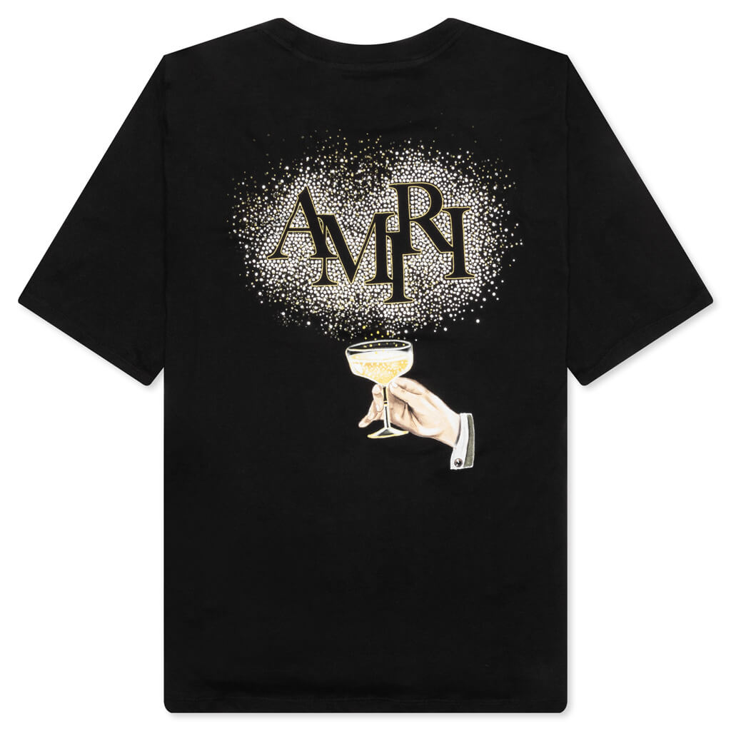 Crystal Champagne Tee Amiri – Гарантія оригінальності – вид ззаду