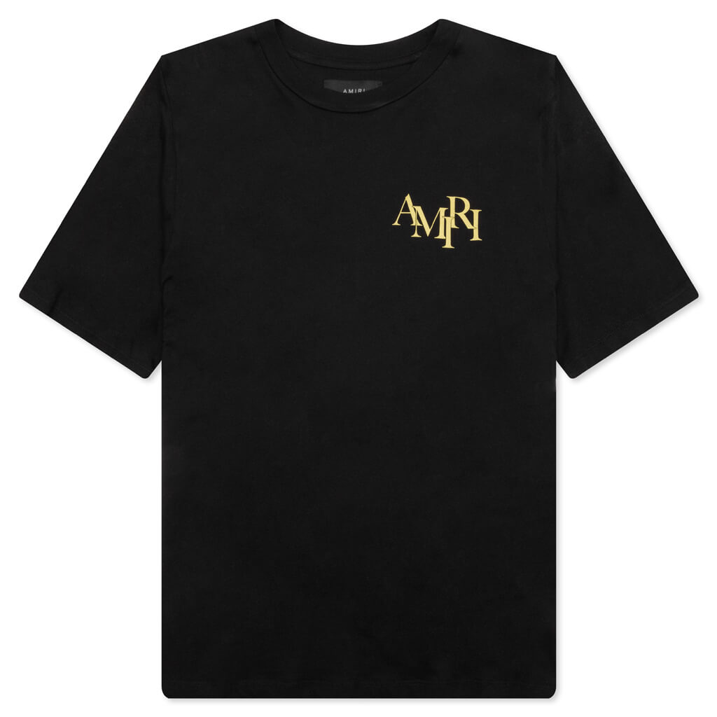 Crystal Champagne Tee Amiri – Гарантія оригінальності – боковий вид