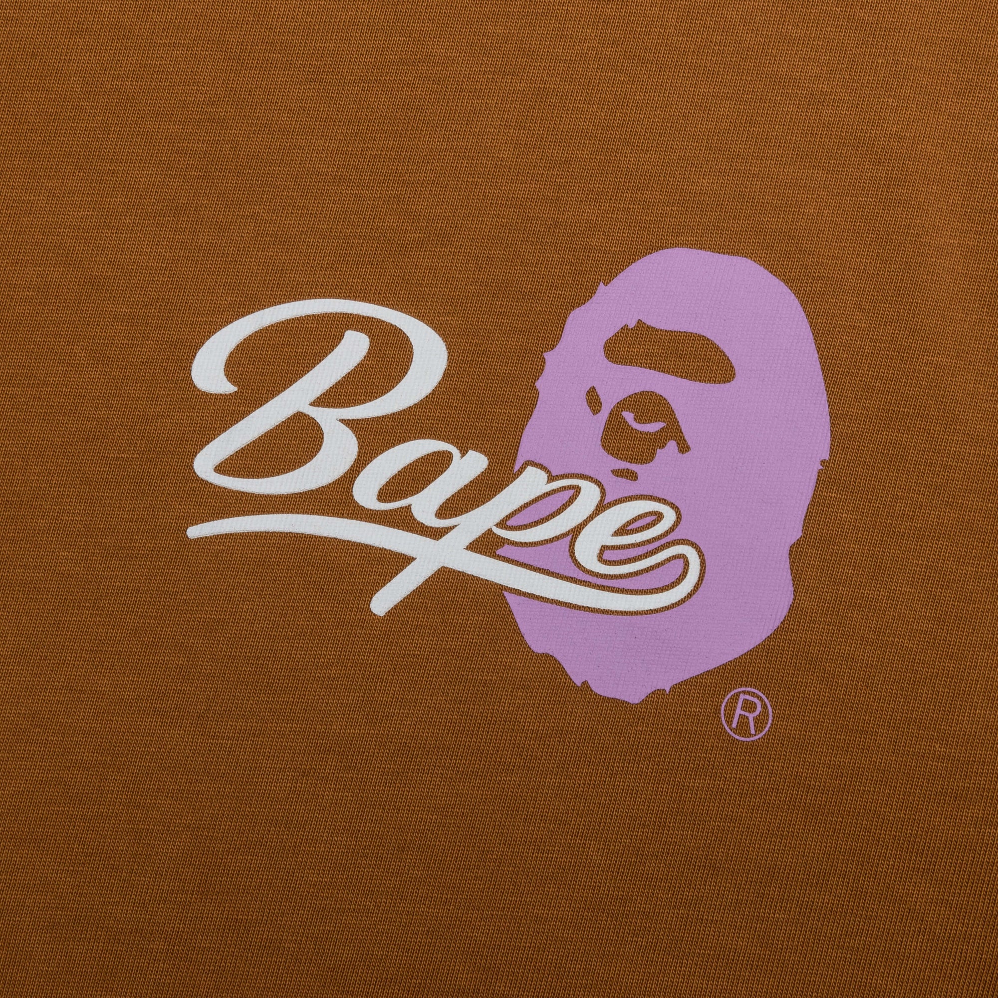 Cursive College Logo Relaxed Fit Tee A bathing ape – Гарантія оригінальності – детальний вид