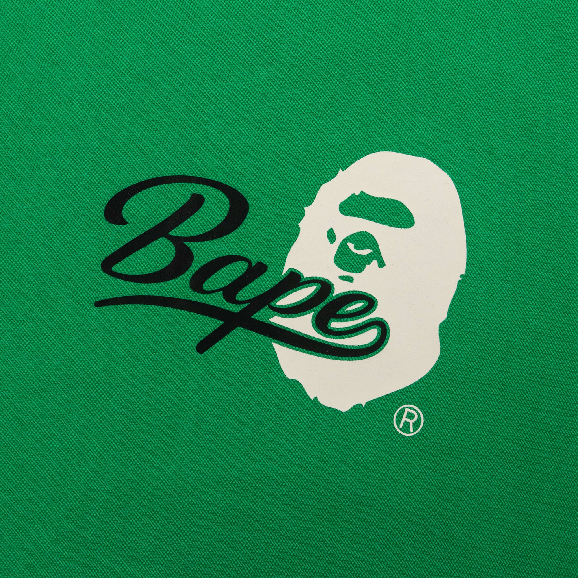 Cursive College Logo Relaxed Fit Tee A bathing ape – Гарантія оригінальності – детальний вид