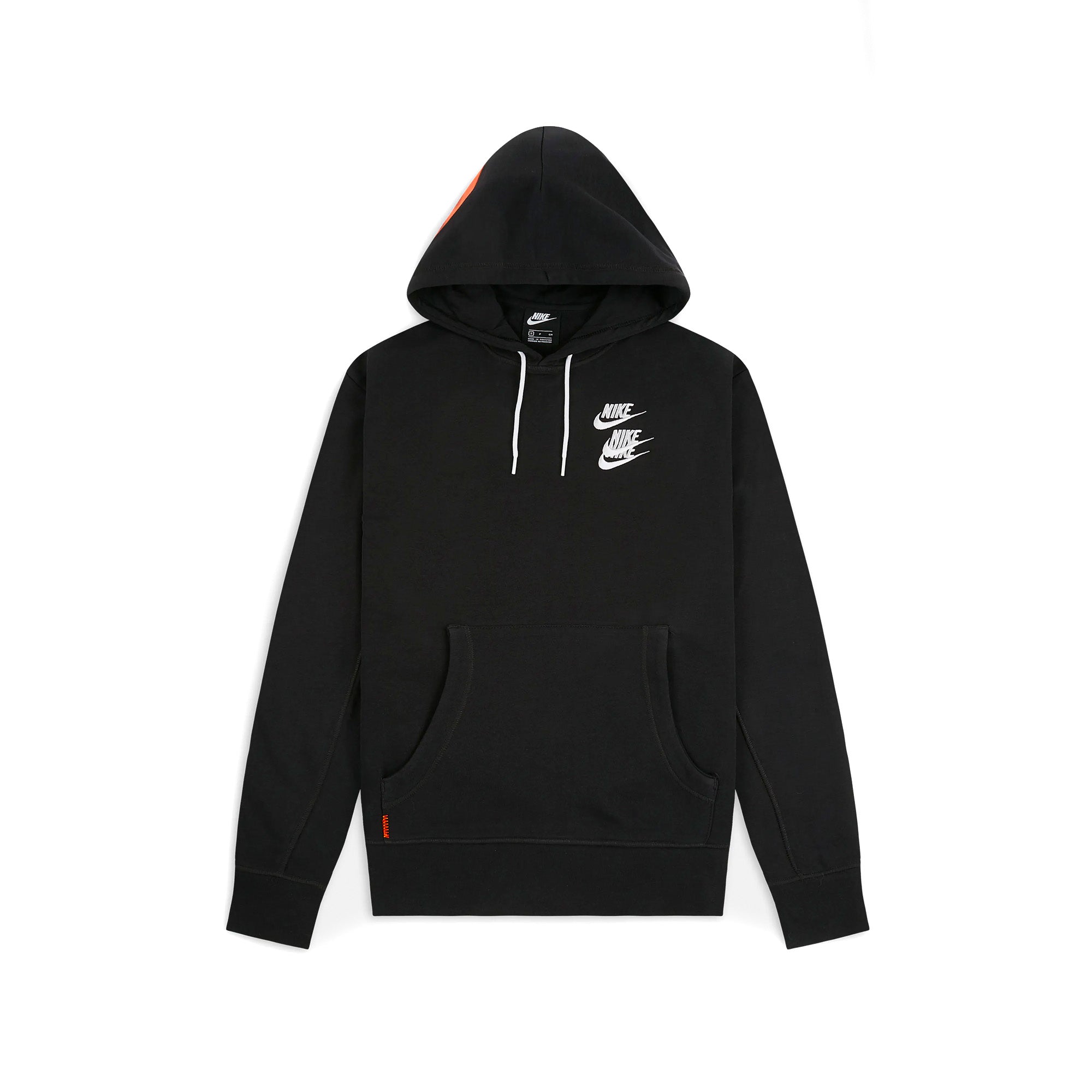 Sportswear Mens Pullover French Terry Hoodie Black Nike оригінал – Купити в Україні – боковий вид