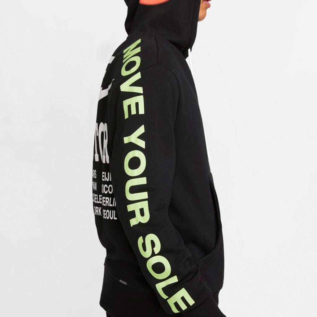 Sportswear Mens Pullover French Terry Hoodie Black Nike оригінал – Купити в Україні – збільшений вид