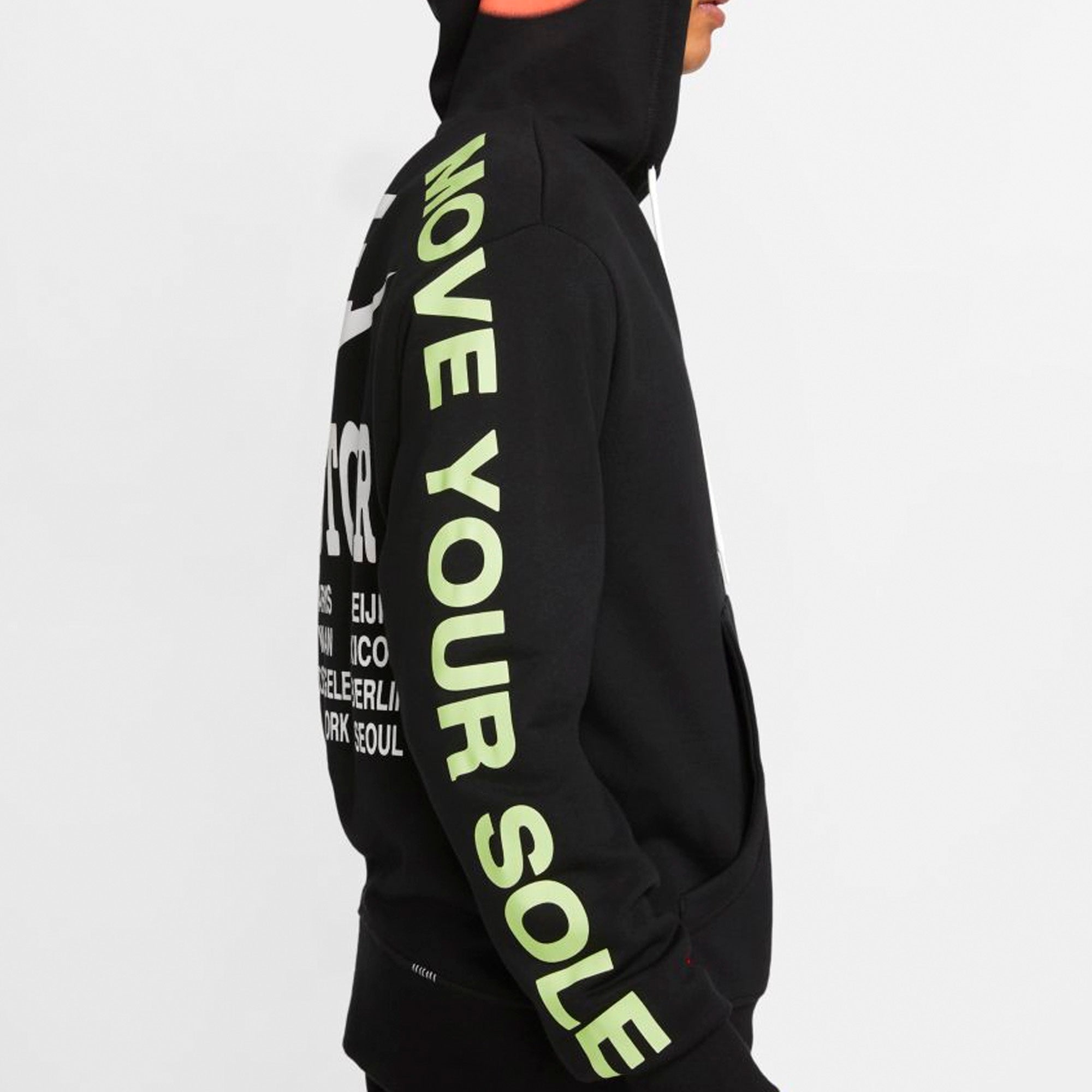 Sportswear Mens Pullover French Terry Hoodie Black Nike оригінал – Купити в Україні – збільшений вид