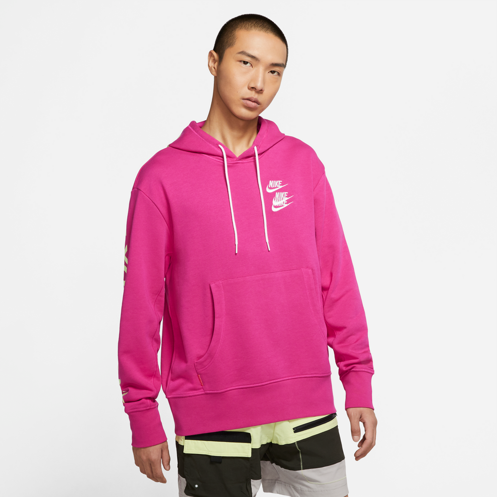 Оригінальна Mens Sportswear Pullover French Terry Hoodie Nike – вид ззаду