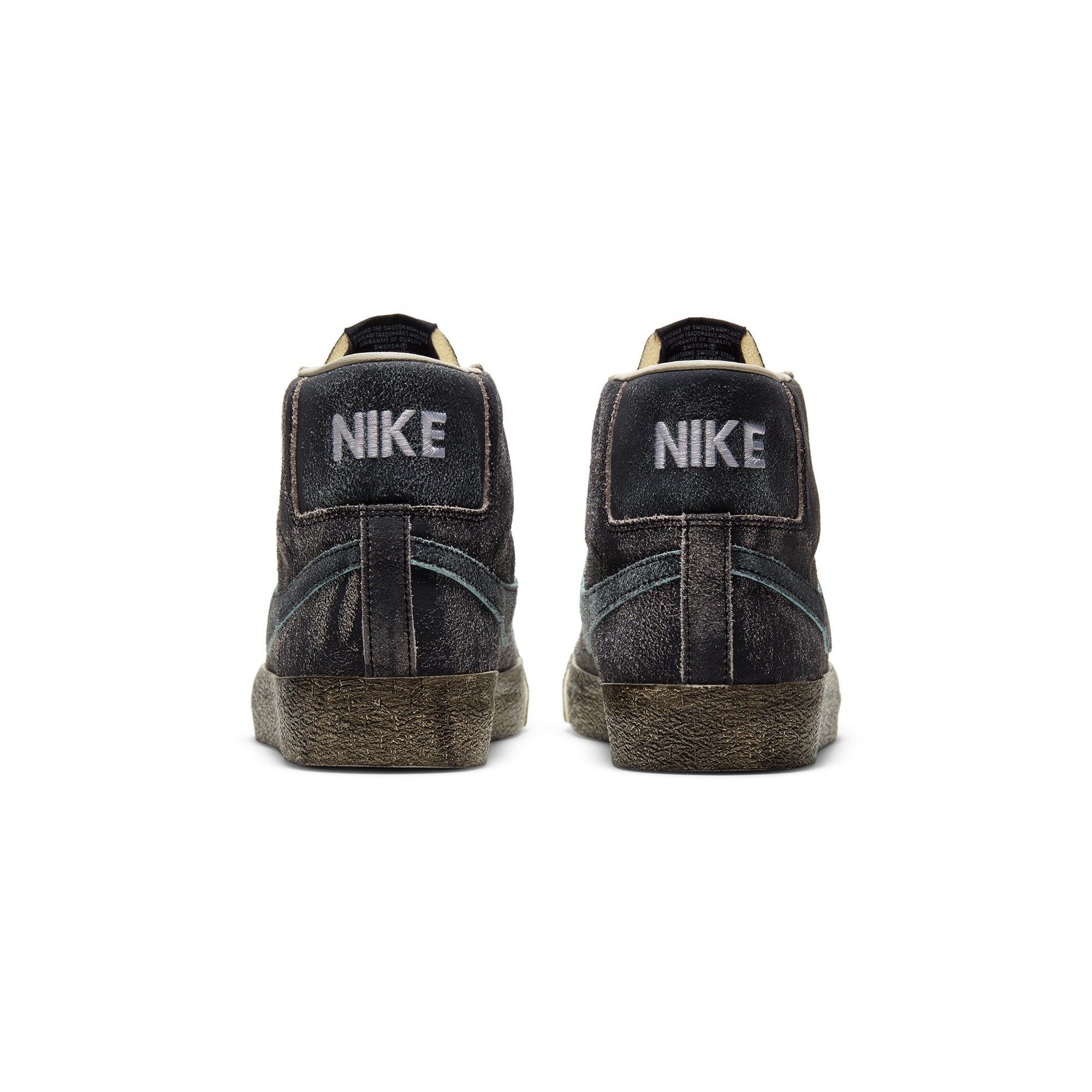Оригінальна Mens Zoom Blazer MID Premium Shoes Black Nike – детальний вид