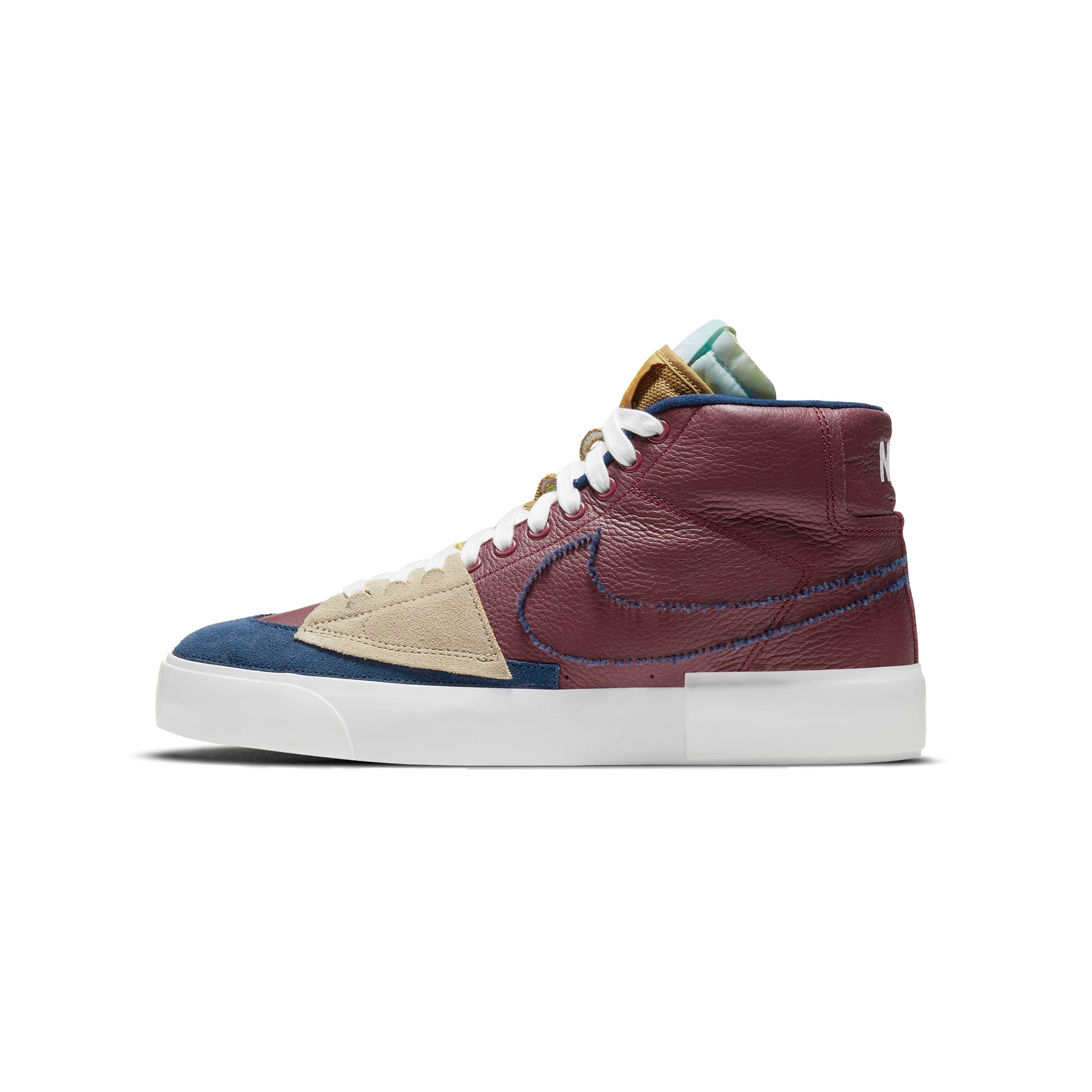 Mens Zoom Blazer MID Edge Team Red Shoes Nike оригінал – Купити в Україні – боковий вид