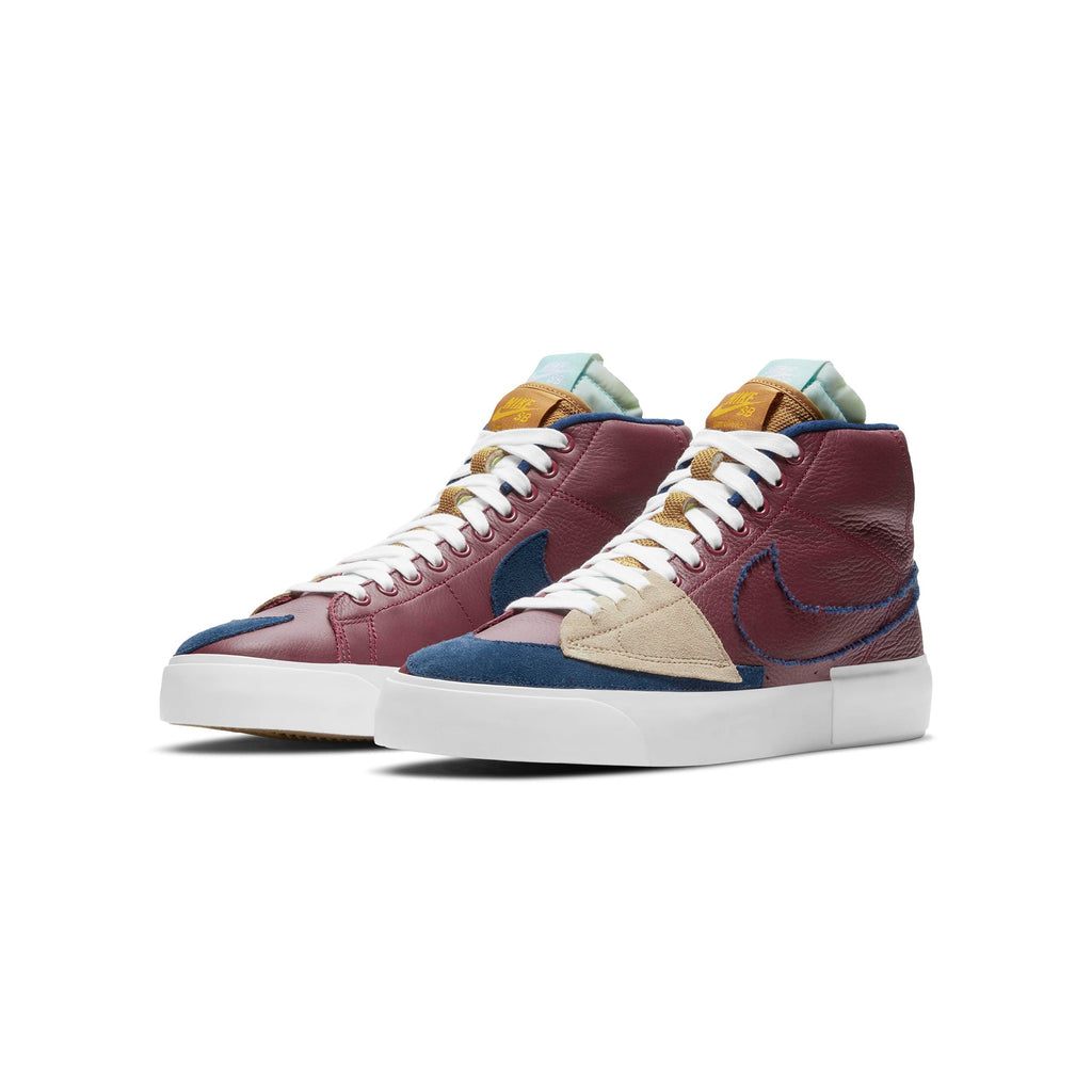 Mens Zoom Blazer MID Edge Team Red Shoes Nike оригінал – Купити в Україні – вид ззаду