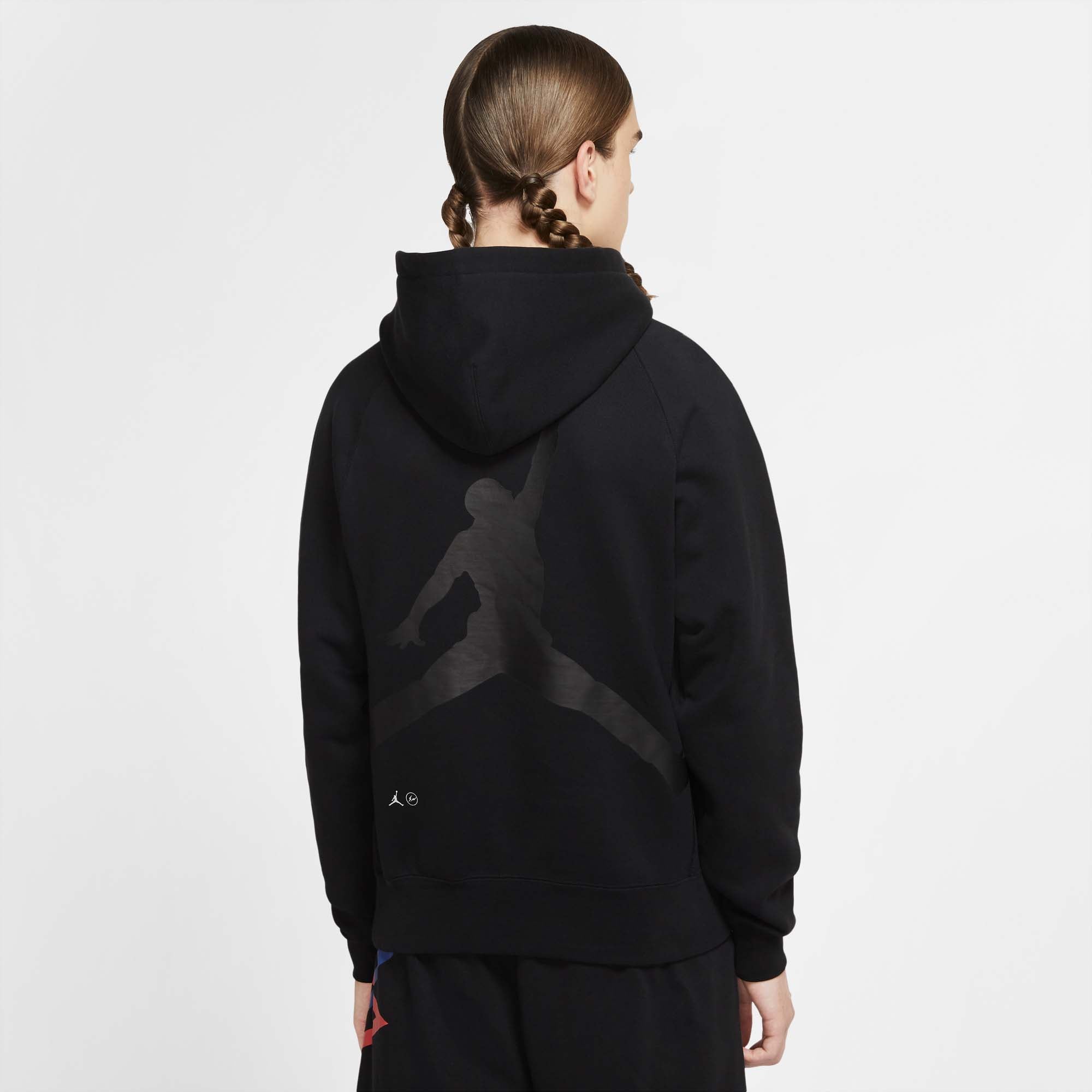 X Fragment Mens Fleece Pullover Hoodie Air jordan оригінал – Купити в Україні – вид ззаду