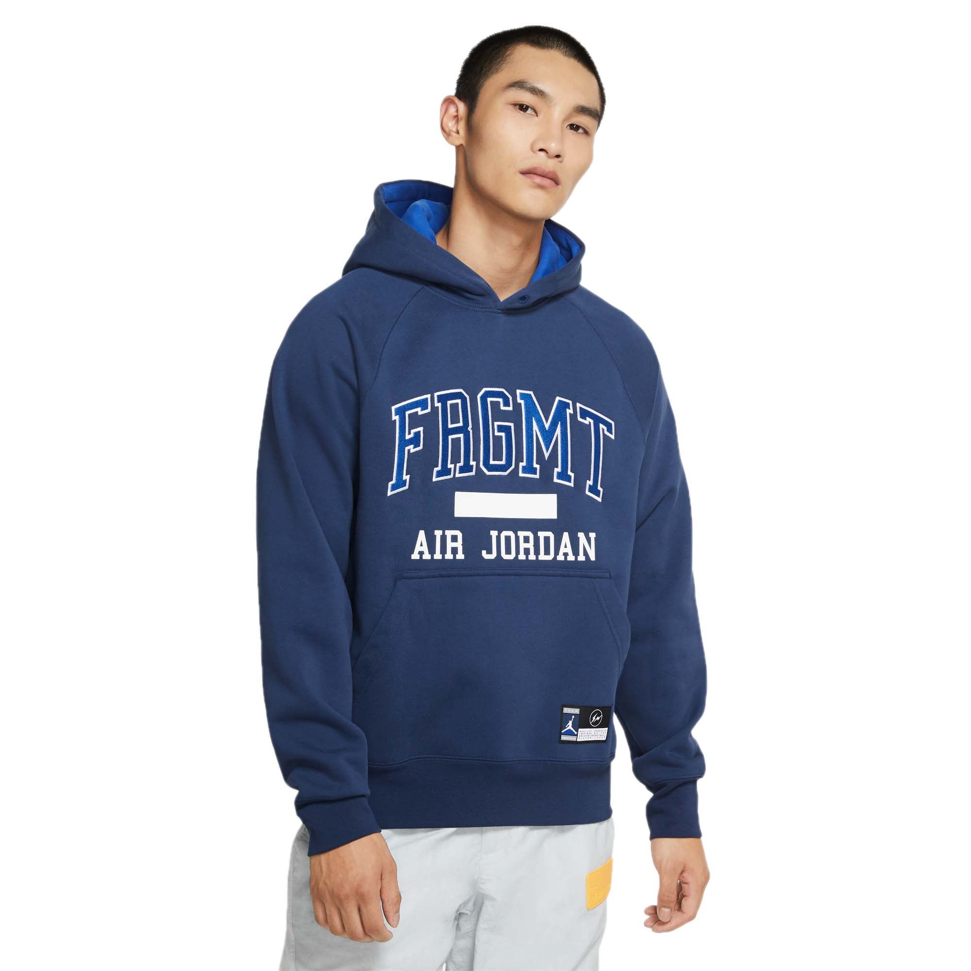 Men Jordan X Fragment Hoodie Air jordan оригінал – Купити в Україні – боковий вид