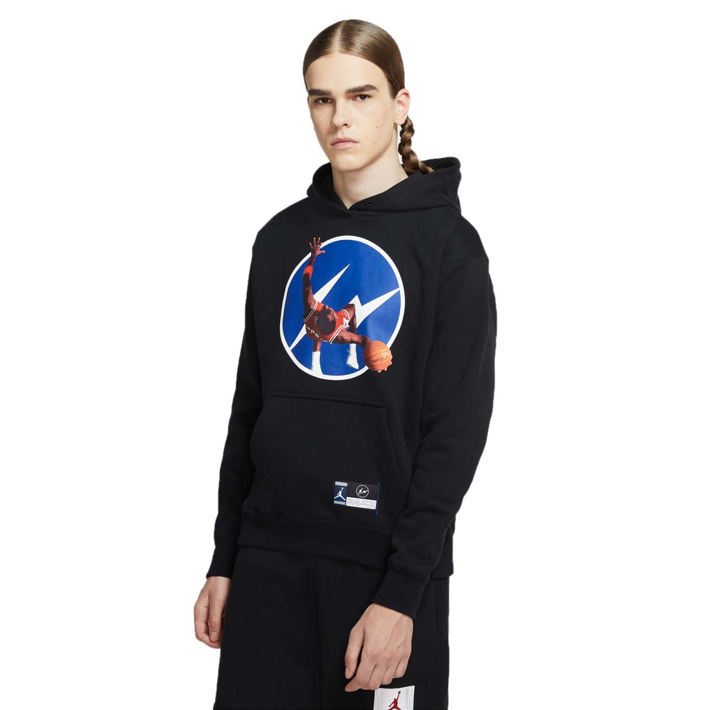 Оригінальна X Fragment Mens Fleece Graphic Hoodie Air jordan – боковий вид