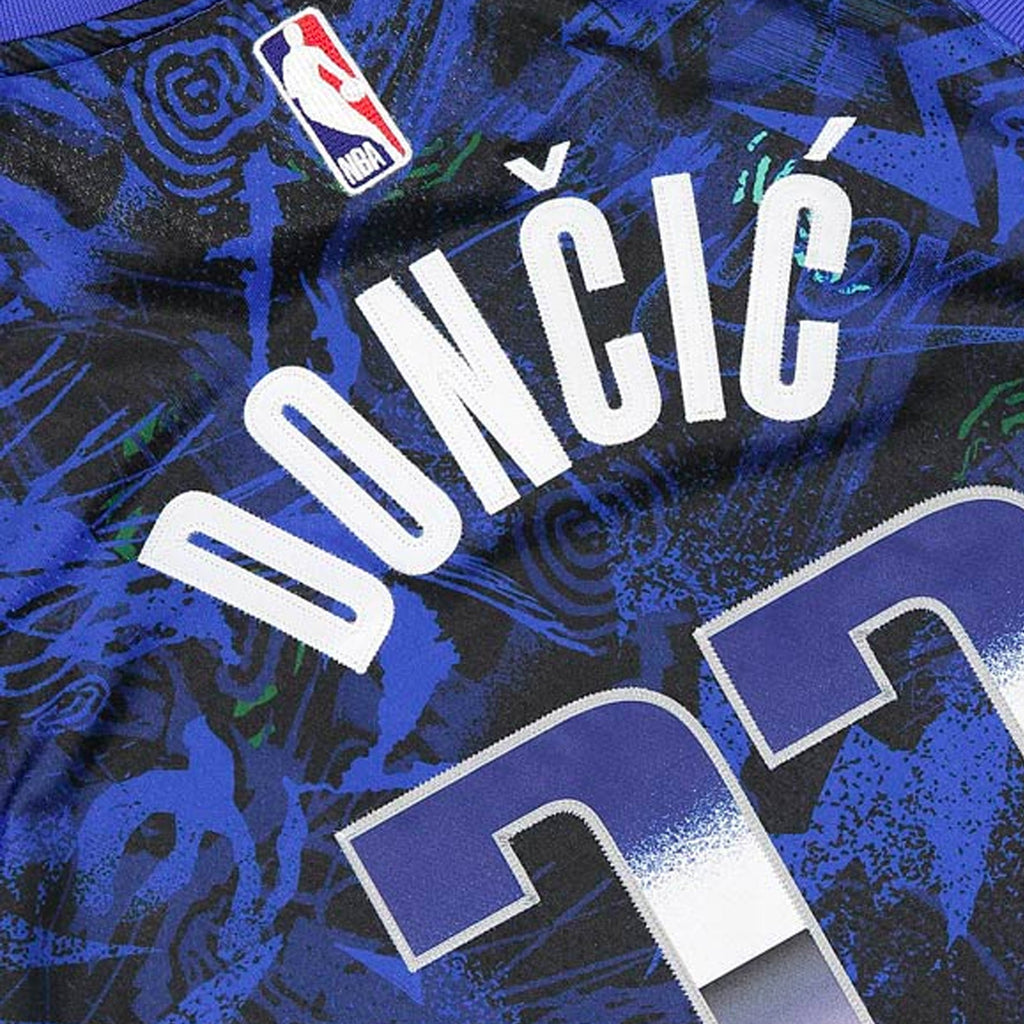 Mens Luka Doncic Select Series Jersey Hyper Royal Nike оригінал – Купити в Україні – вид ззаду