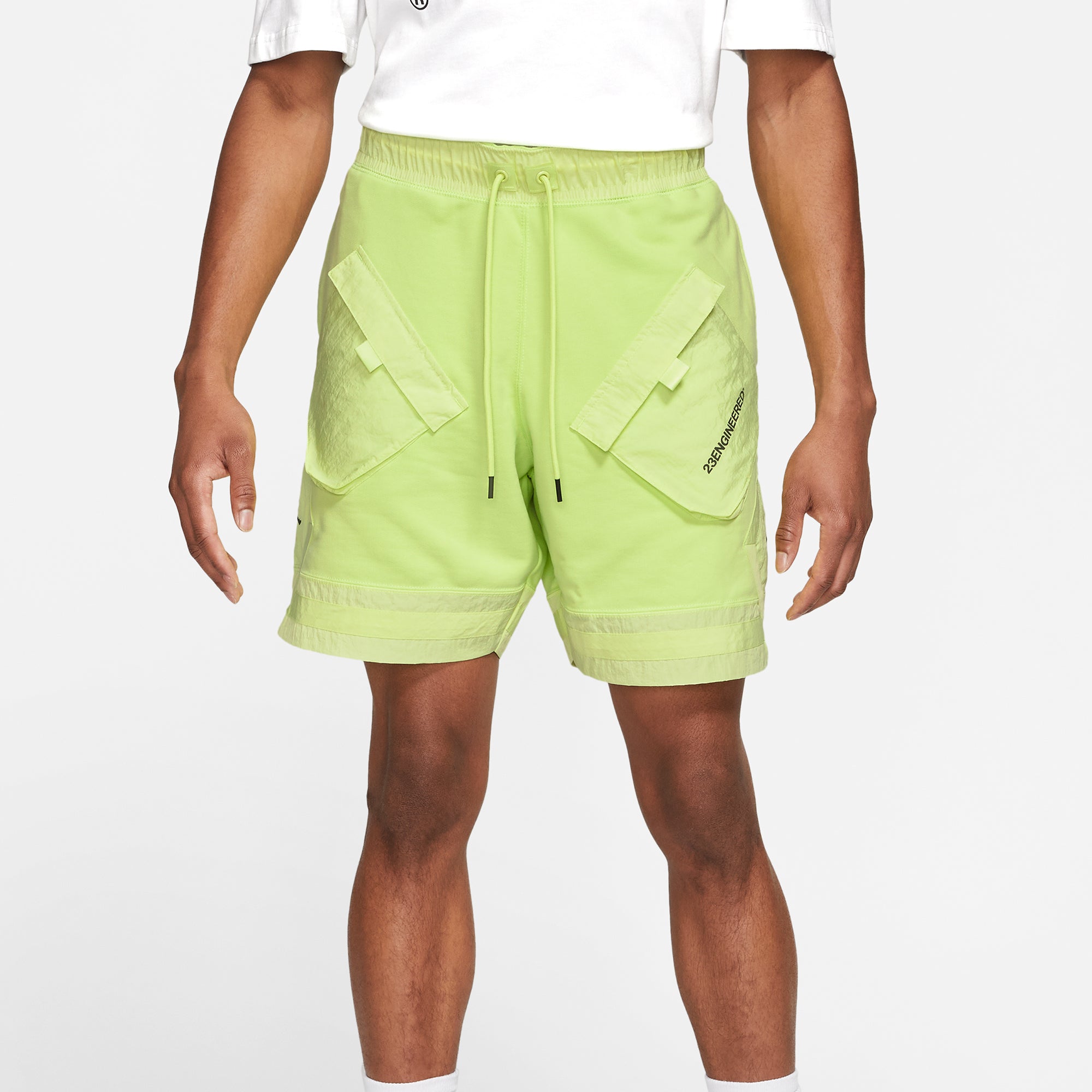 Mens 23 Engineered Shorts Lt Lemon Twist Air jordan – Гарантія оригінальності – вид ззаду