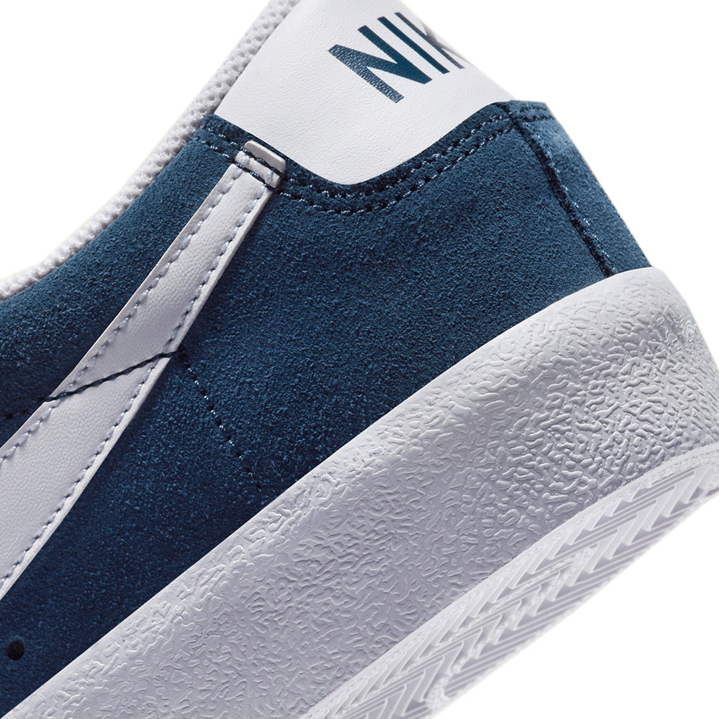 Mens Blazer Low 77 Suede Midnight Navy Shoes Nike оригінал – Купити в Україні – збільшений вид