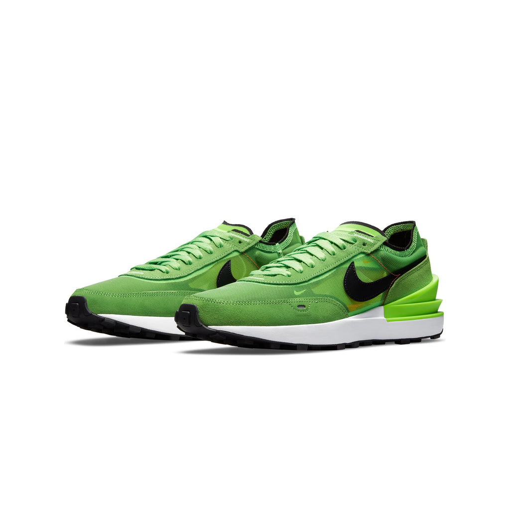 Mens Waffle One Shoes Electric Green Nike оригінал – Купити в Україні – вид ззаду