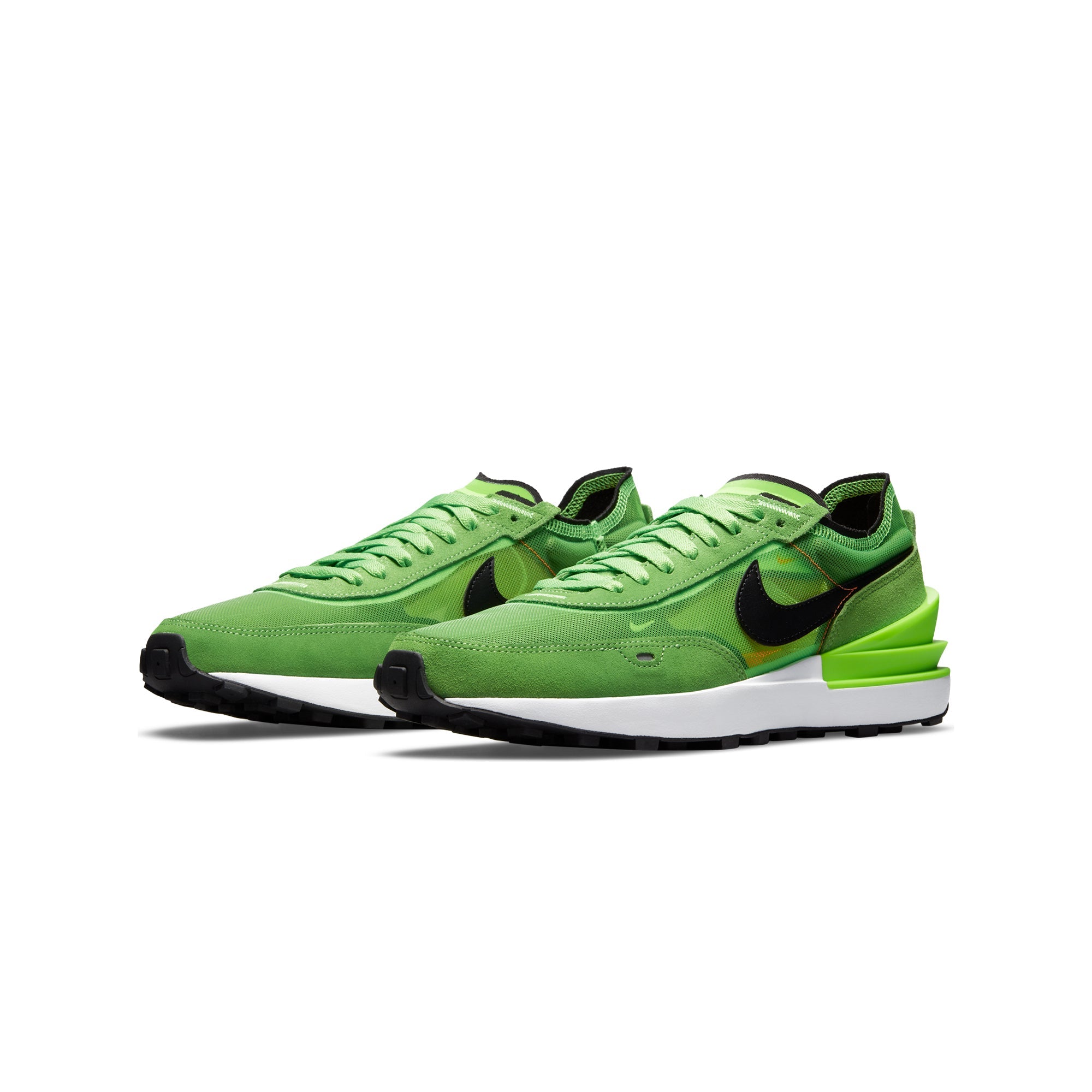 Mens Waffle One Shoes Electric Green Nike оригінал – Купити в Україні – вид ззаду
