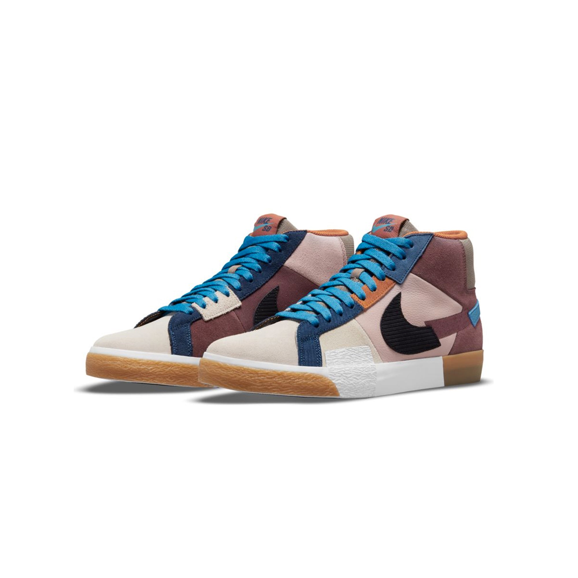 Mens Zoom Blazer MID Premium Shoes Dark Wine Nike оригінал – Купити в Україні – вид ззаду