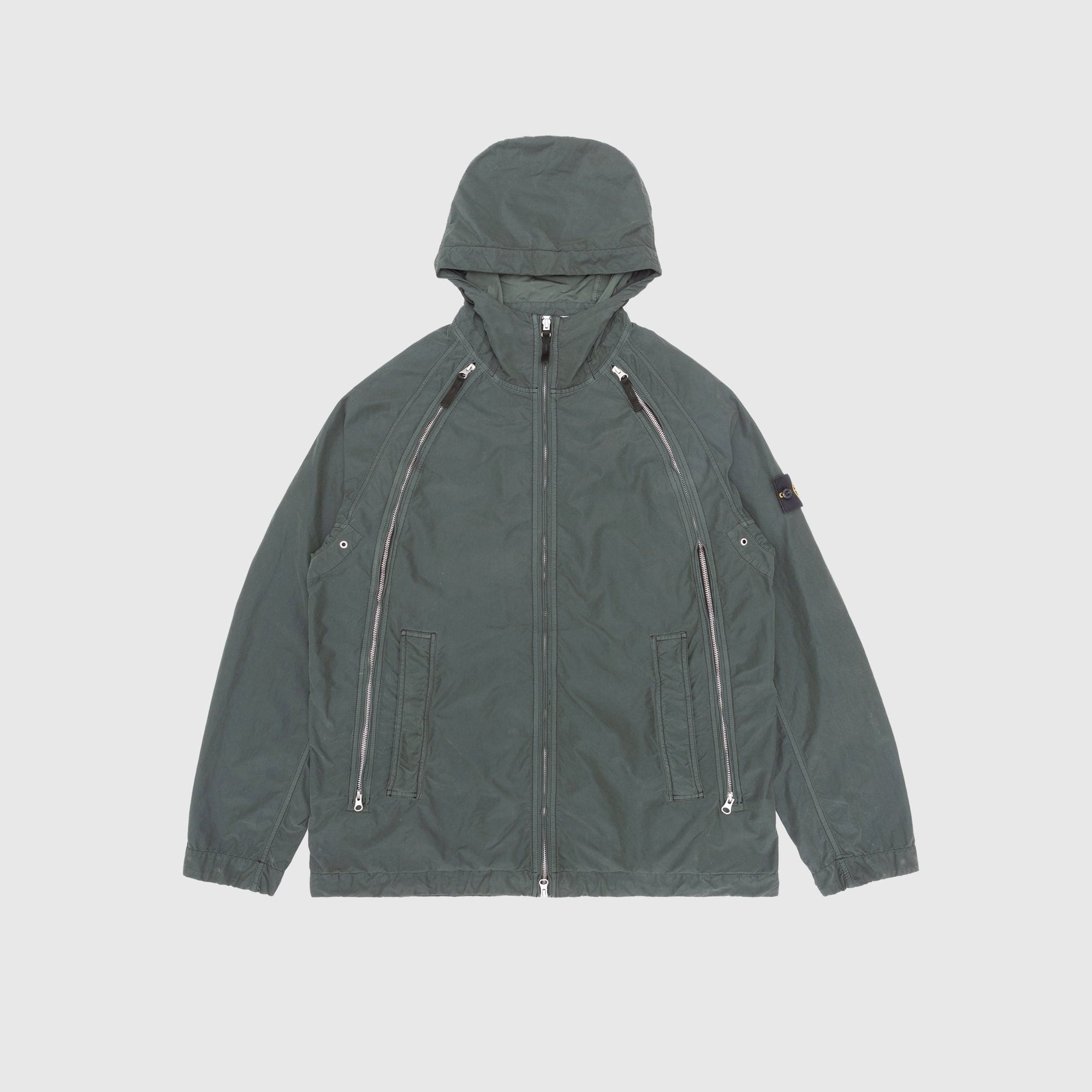 David Light-Tc Hooded Jacket Stone island – Гарантія оригінальності – боковий вид