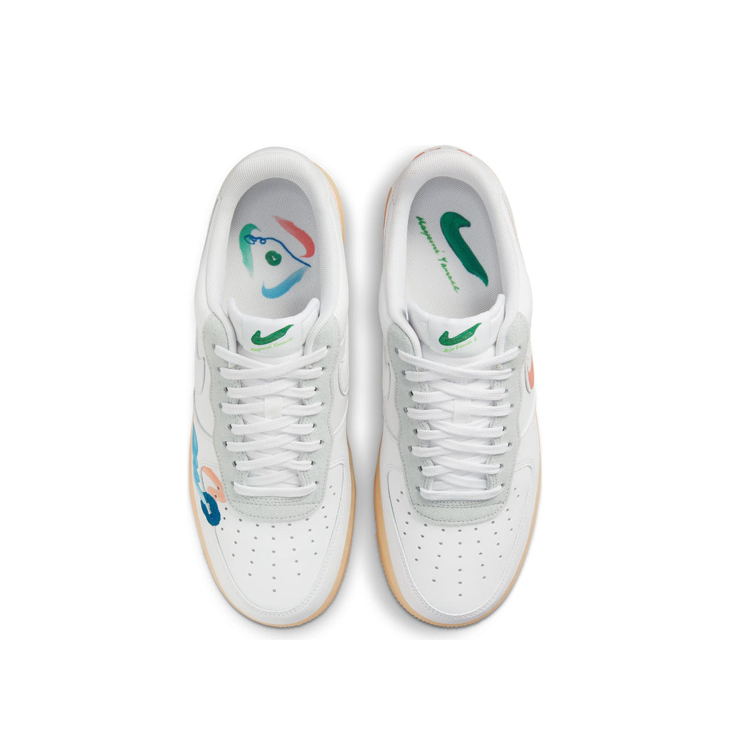 Mens Flyleather Air Force 1 Shoes White Nike оригінал – Купити в Україні – збільшений вид