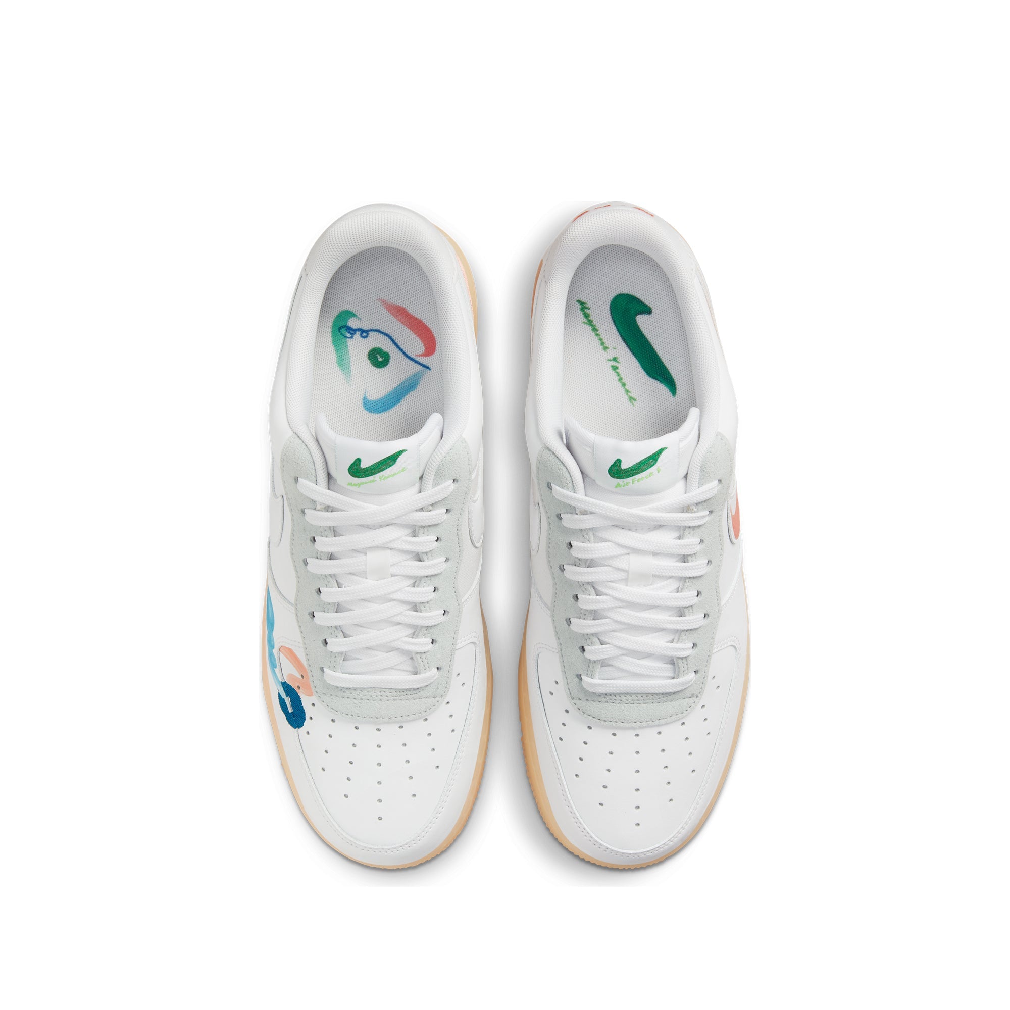 Mens Flyleather Air Force 1 Shoes White Nike оригінал – Купити в Україні – збільшений вид