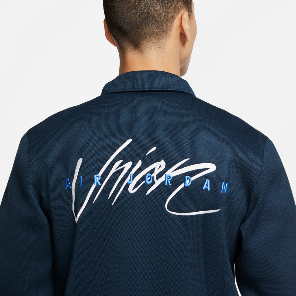 Men Jordan X Union Coachs Jacket Air jordan – Гарантія оригінальності – вид ззаду