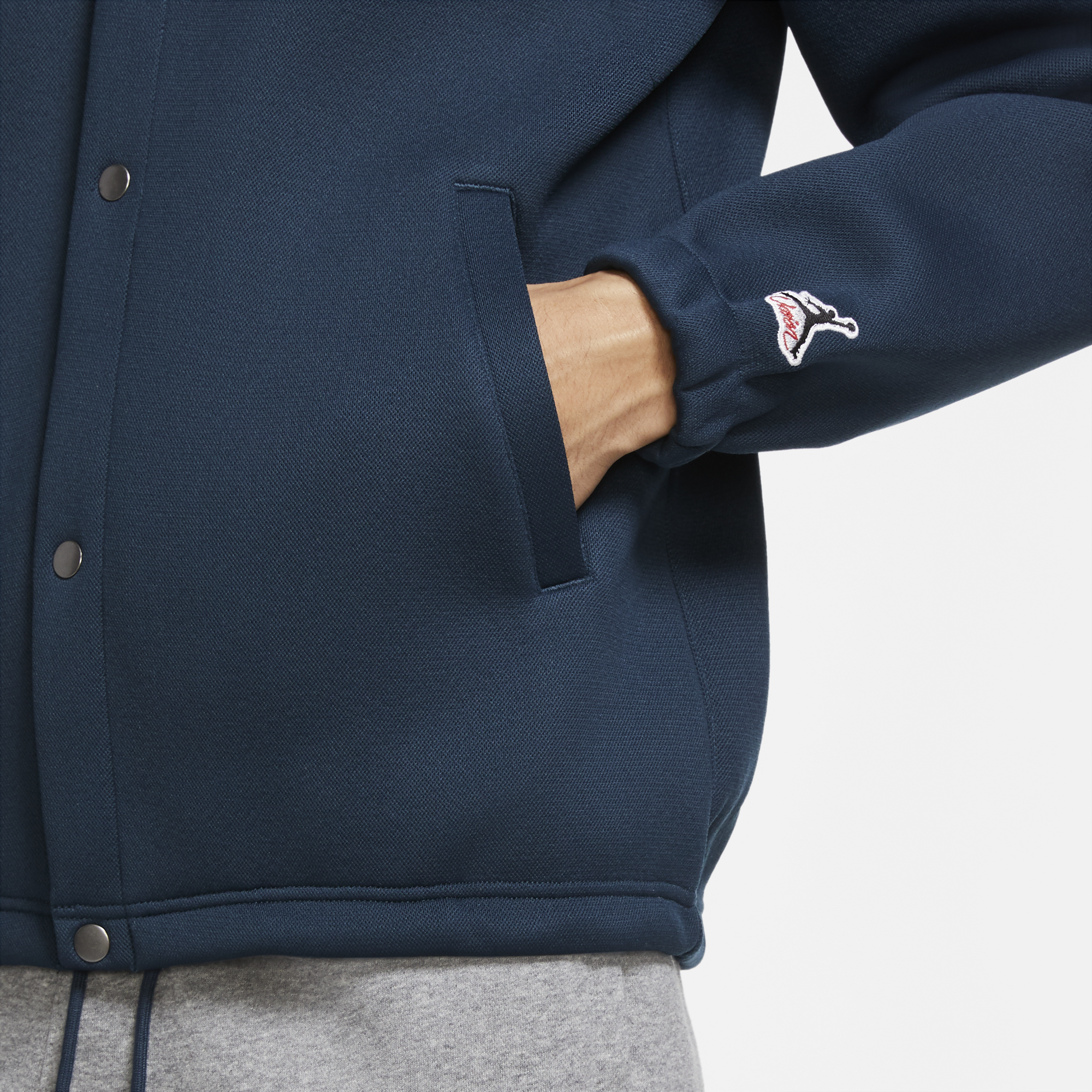 Men Jordan X Union Coachs Jacket Air jordan – Гарантія оригінальності – детальний вид