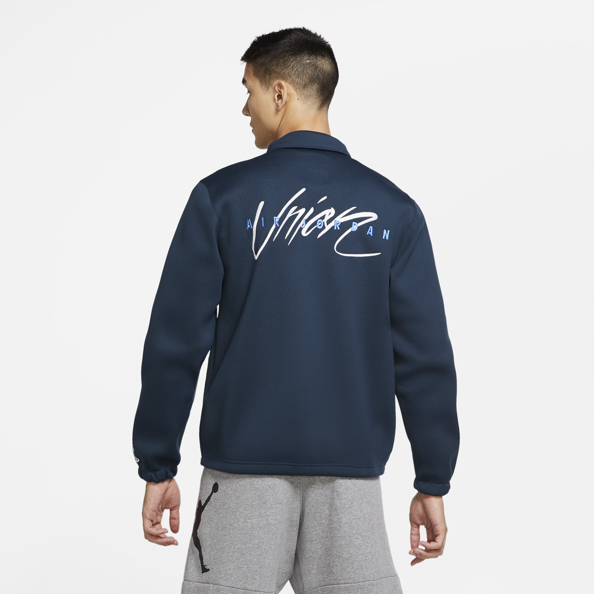 Men Jordan X Union Coachs Jacket Air jordan – Гарантія оригінальності – збільшений вид