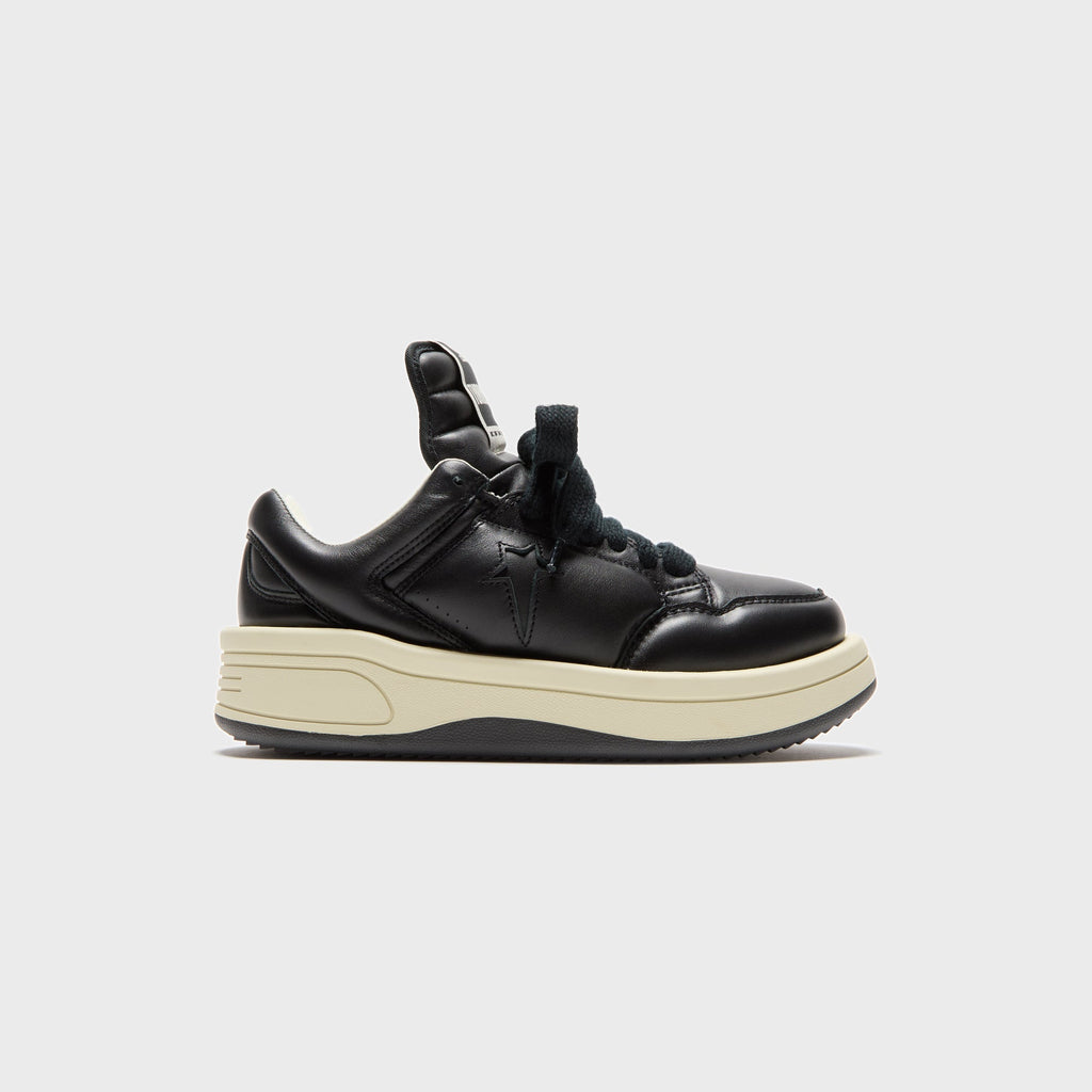 Оригінальна X Converse Drkshdw Turbowpn Ox Black Rick owens – боковий вид