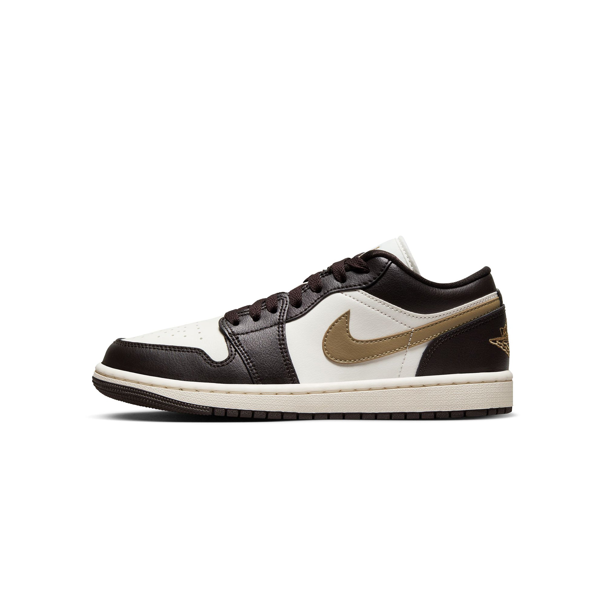 1 Womens Low Shoes Shadow Brown Air jordan оригінал – Купити в Україні – боковий вид