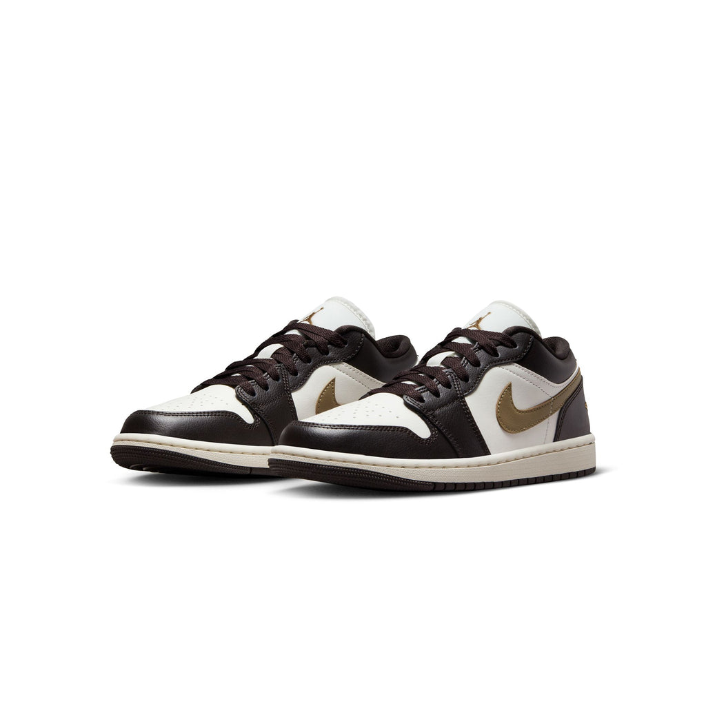 1 Womens Low Shoes Shadow Brown Air jordan оригінал – Купити в Україні – вид ззаду