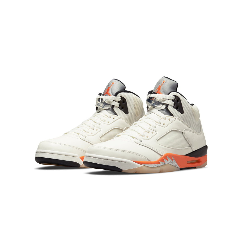 Mens 5 Retro Shoes Sail Air jordan оригінал – Купити в Україні – вид ззаду
