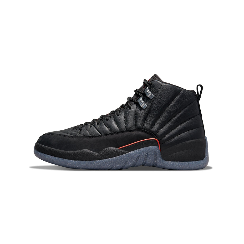 Mens 12 Retro Shoes Black Air jordan оригінал – Купити в Україні – боковий вид