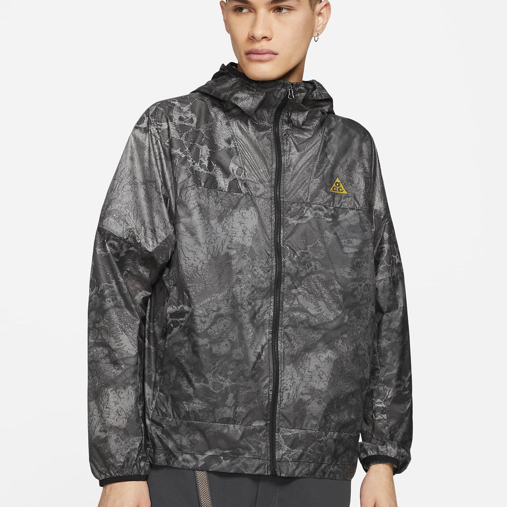 Mens Nrg Windproof Acg Realtree Hooded Jacket Nike – Гарантія оригінальності – вид ззаду