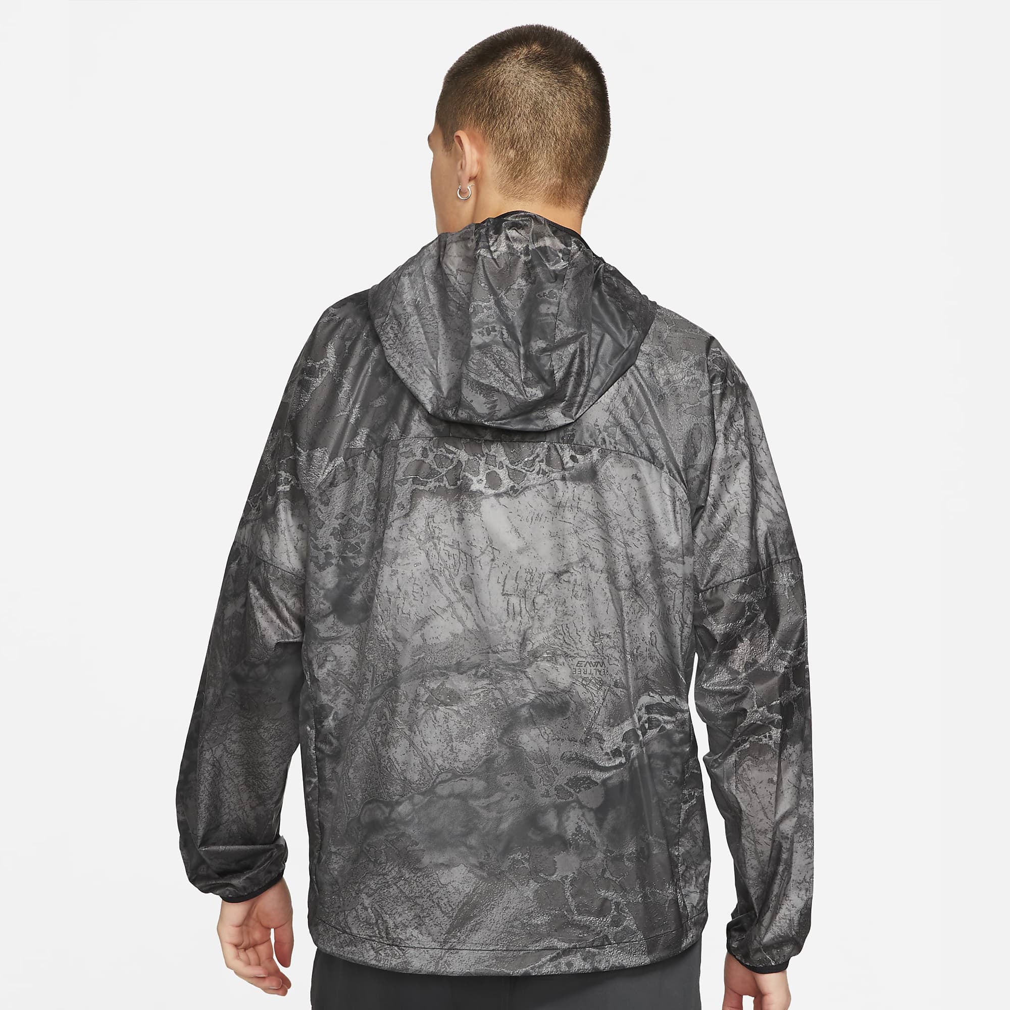Mens Nrg Windproof Acg Realtree Hooded Jacket Nike – Гарантія оригінальності – детальний вид - NIKE