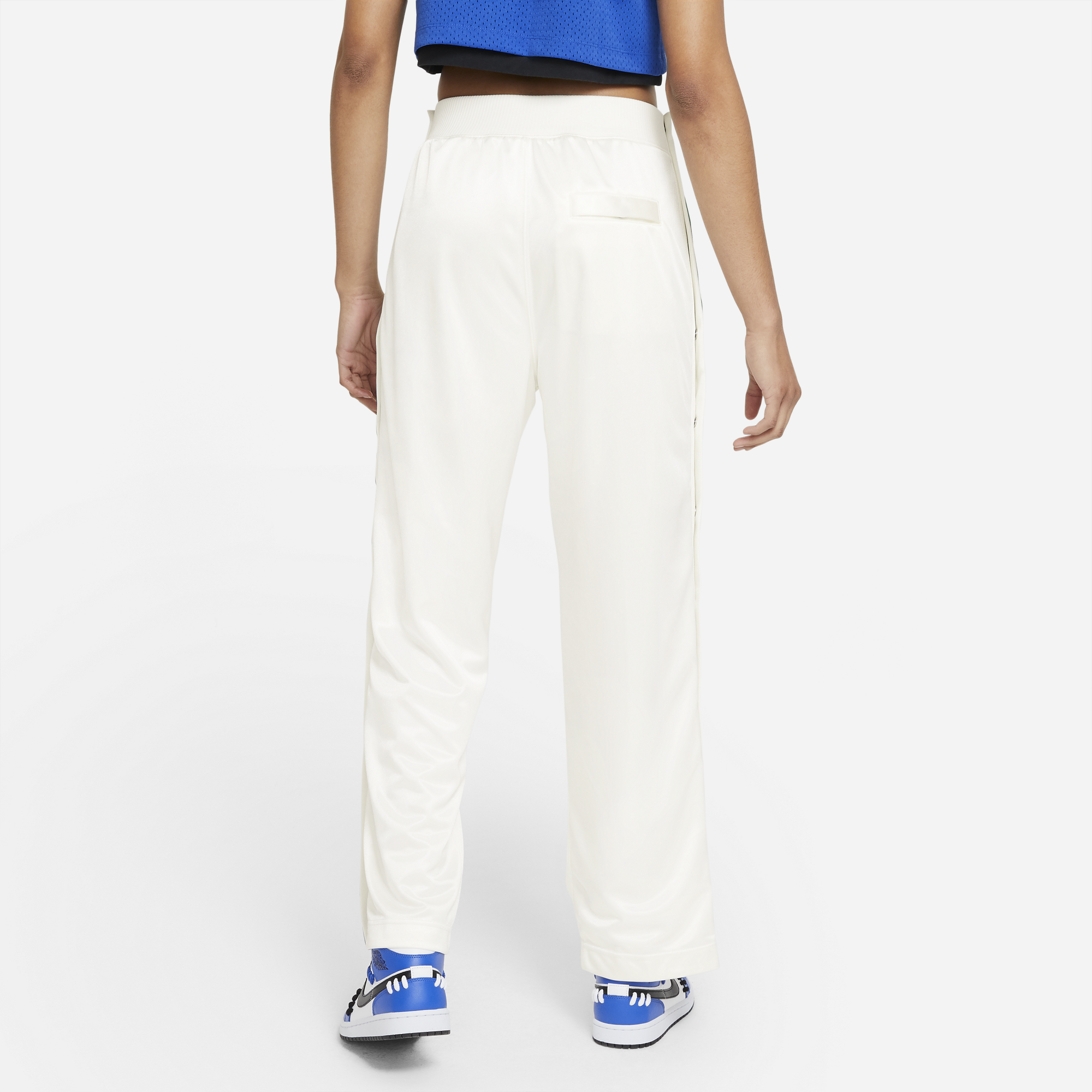 Оригінальна X Aleali May Womens Tearaway Pants Sail Game Royal Air jordan – вид ззаду