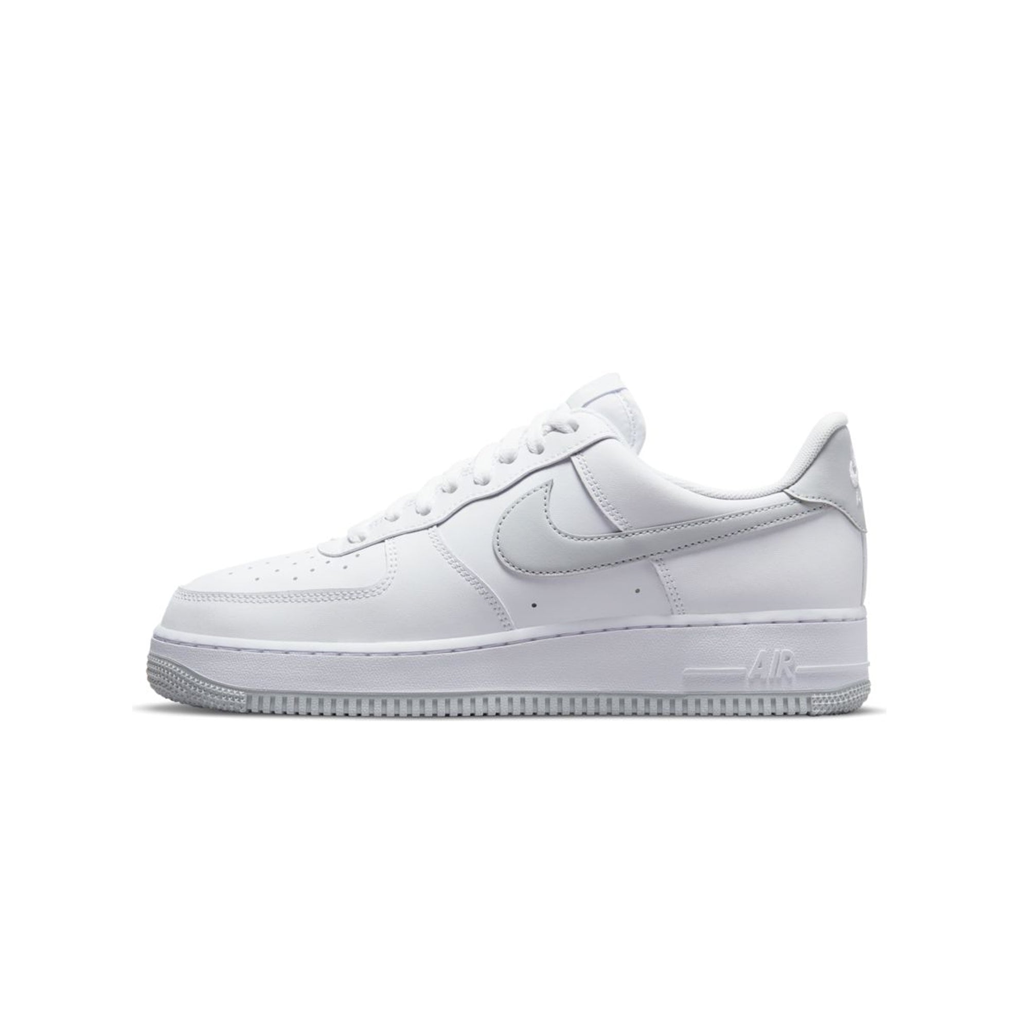 Оригінальна Mens Air Force 1 07 Shoes White Nike – боковий вид